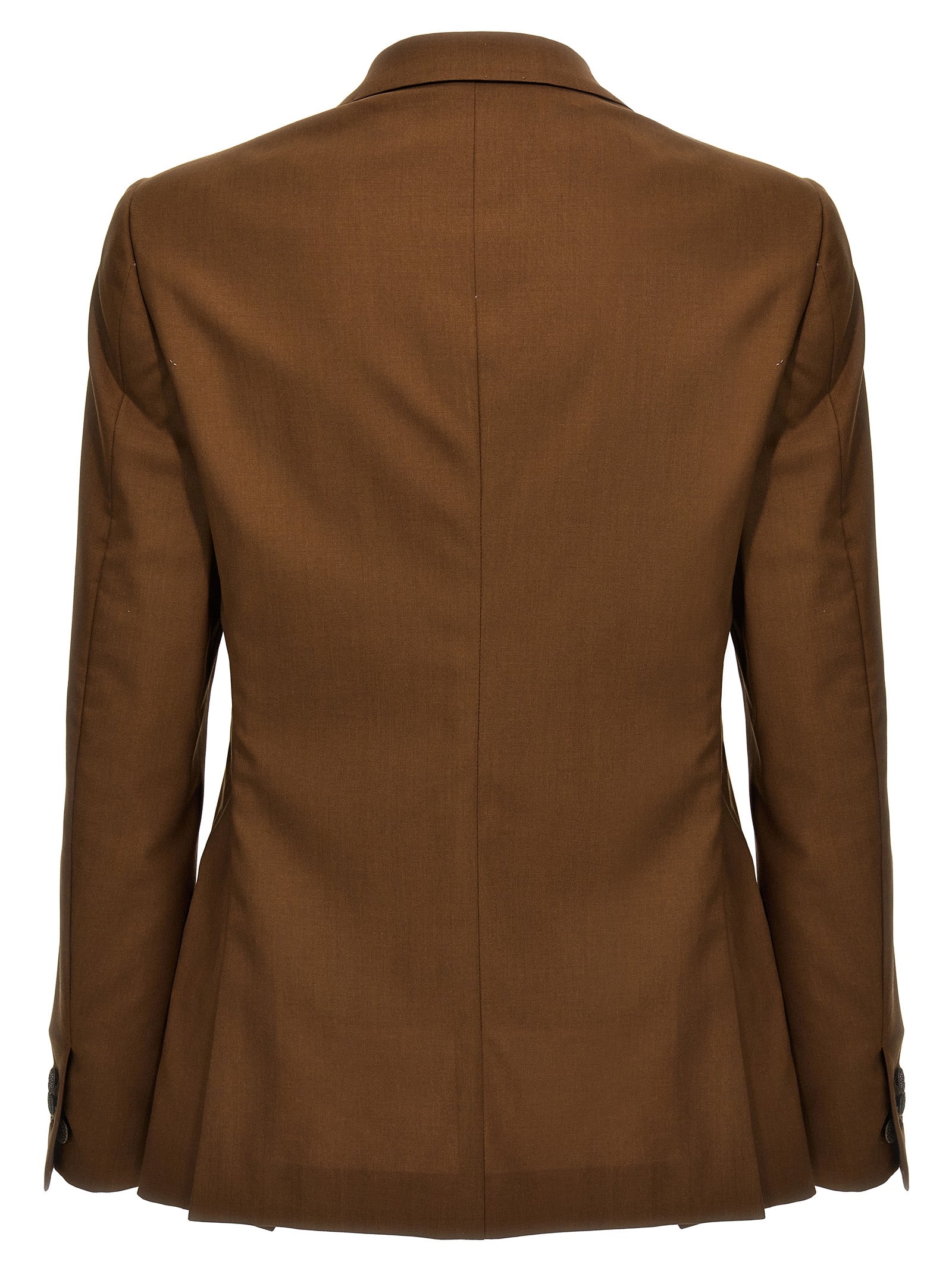 MAURIZIO MIRI Brown Wool Men's Blazer