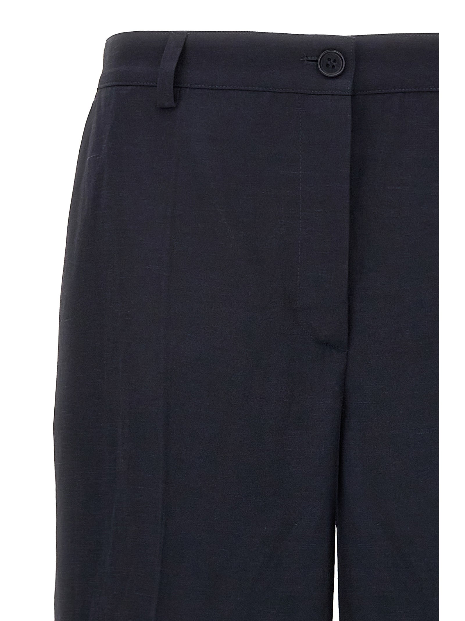 P.A.R.O.S.H. Blue Viscose Casual Women's Pants