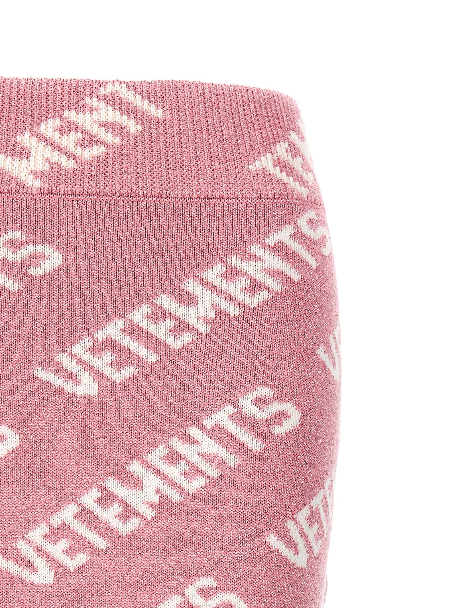 Vetements Multicolor Viscose Long Women's Skirt