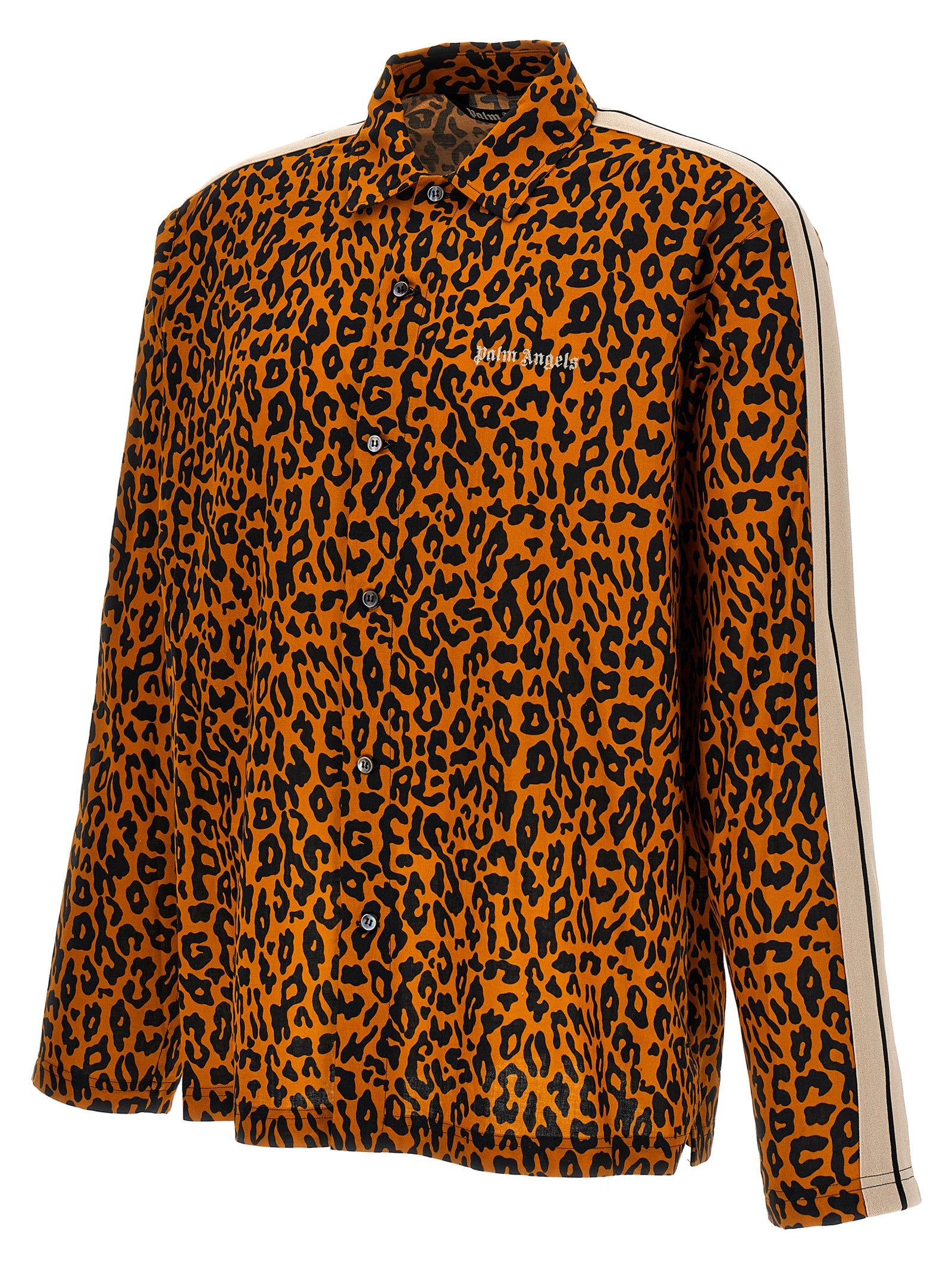 Palm Angels Multicolor Linen Men's Blouse