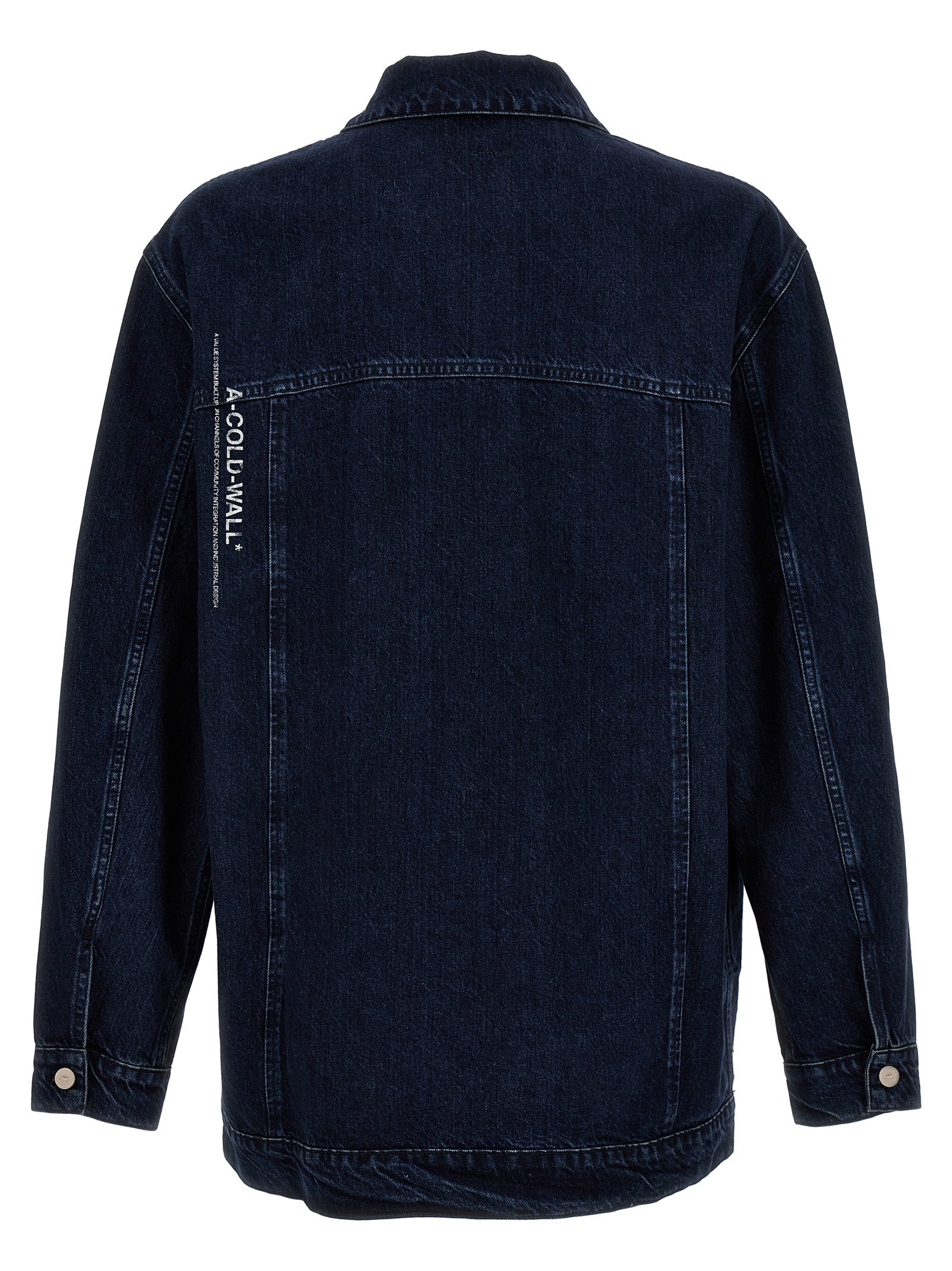 A-COLD-WALL* Blue Cotton Denim Men's Jacket