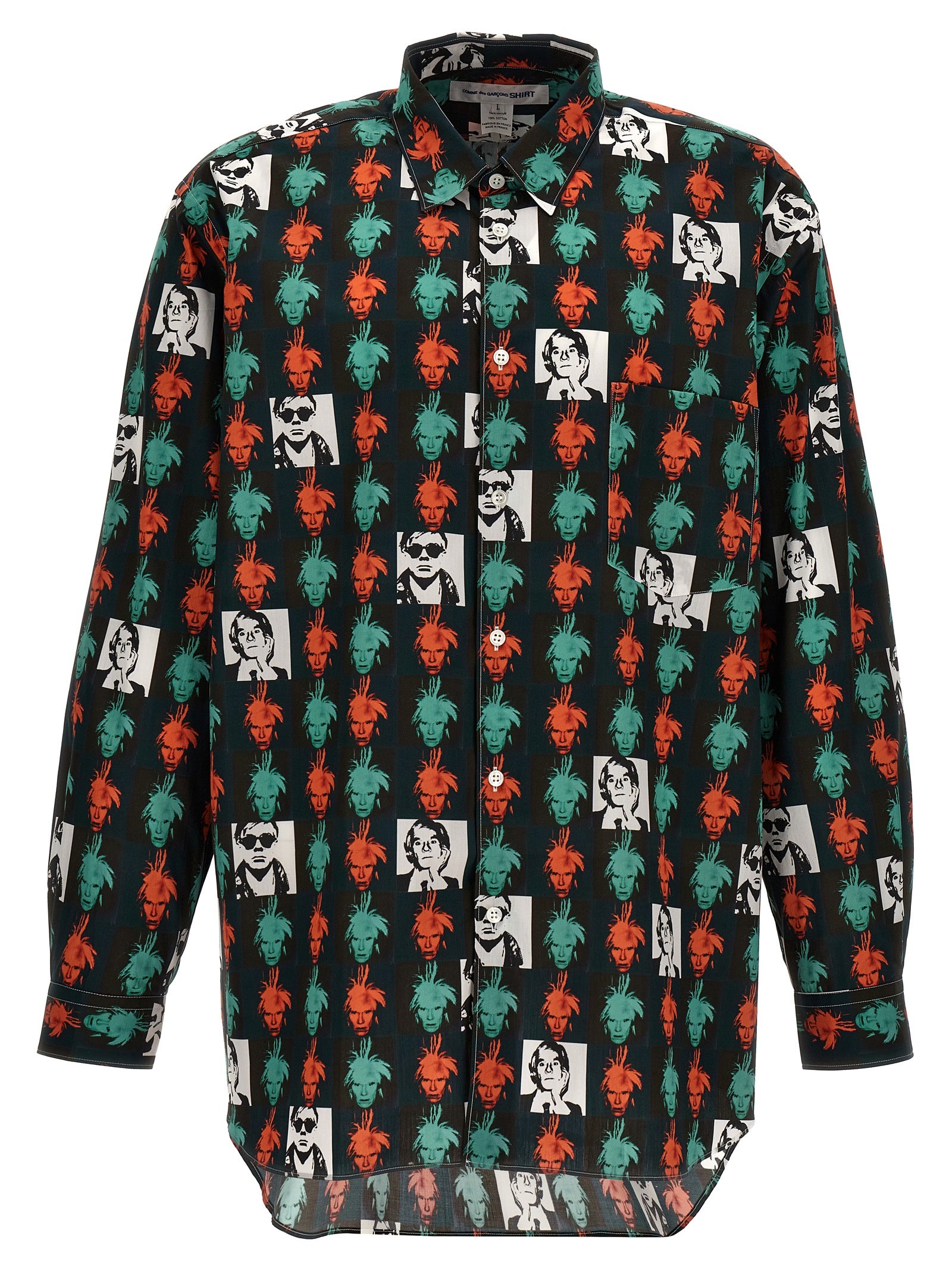 Comme Des Garçons Multicolor Cotton Men's Blouse