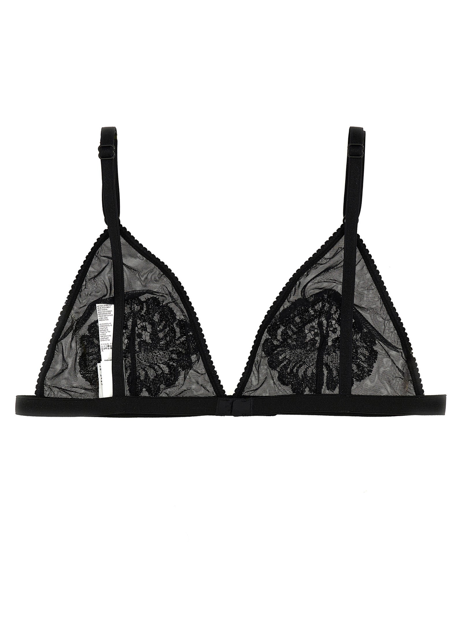 Dolce & Gabbana Black Polyamide Women's Bra