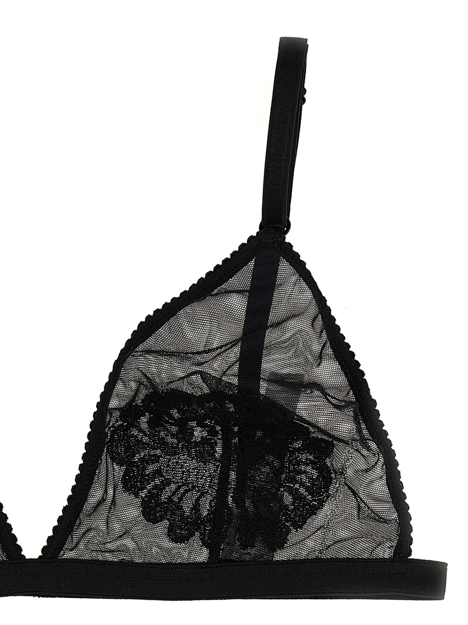 Dolce & Gabbana Black Polyamide Women's Bra