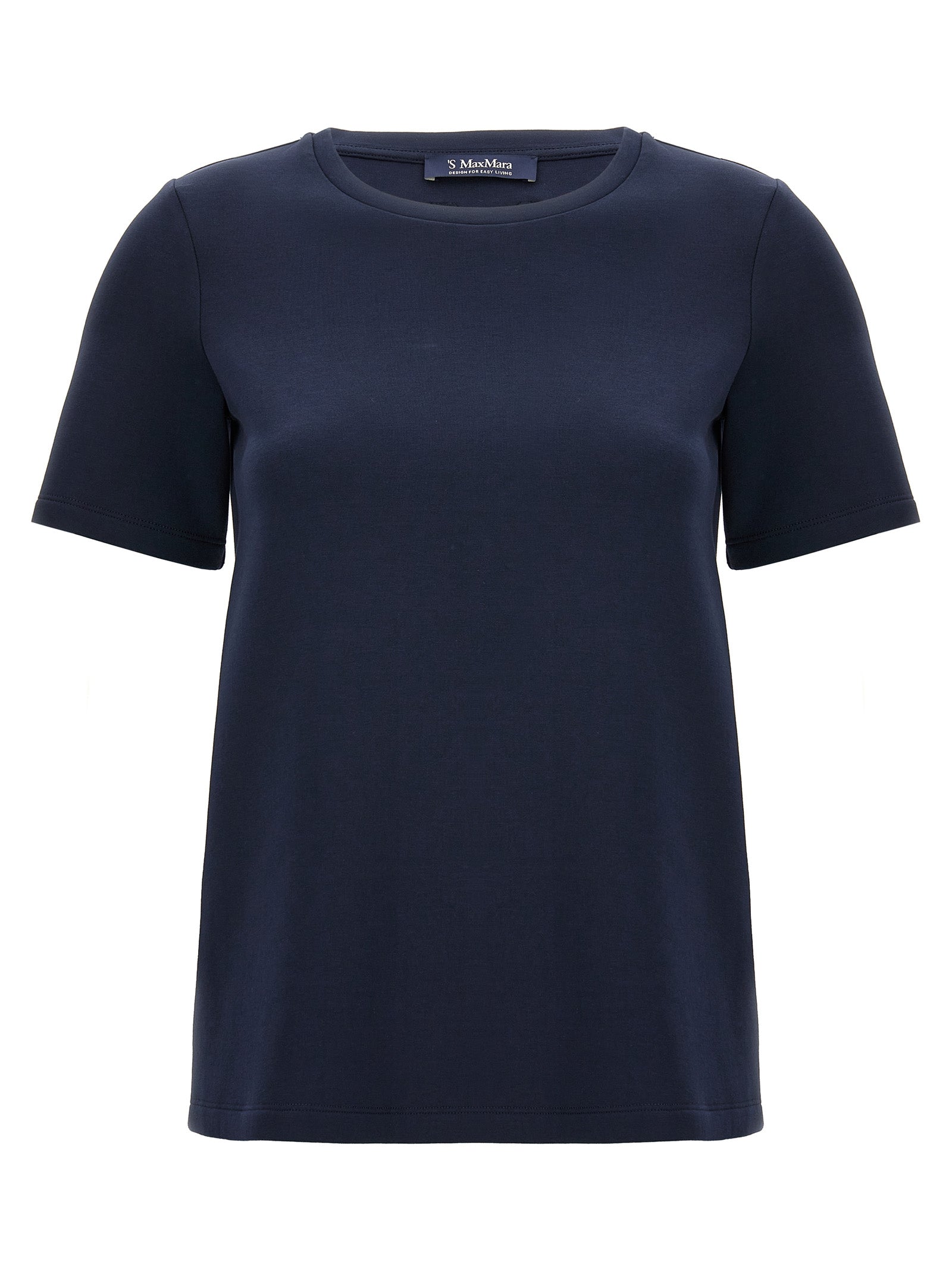 'S Max Mara Blue Cotton Women's T-Shirt