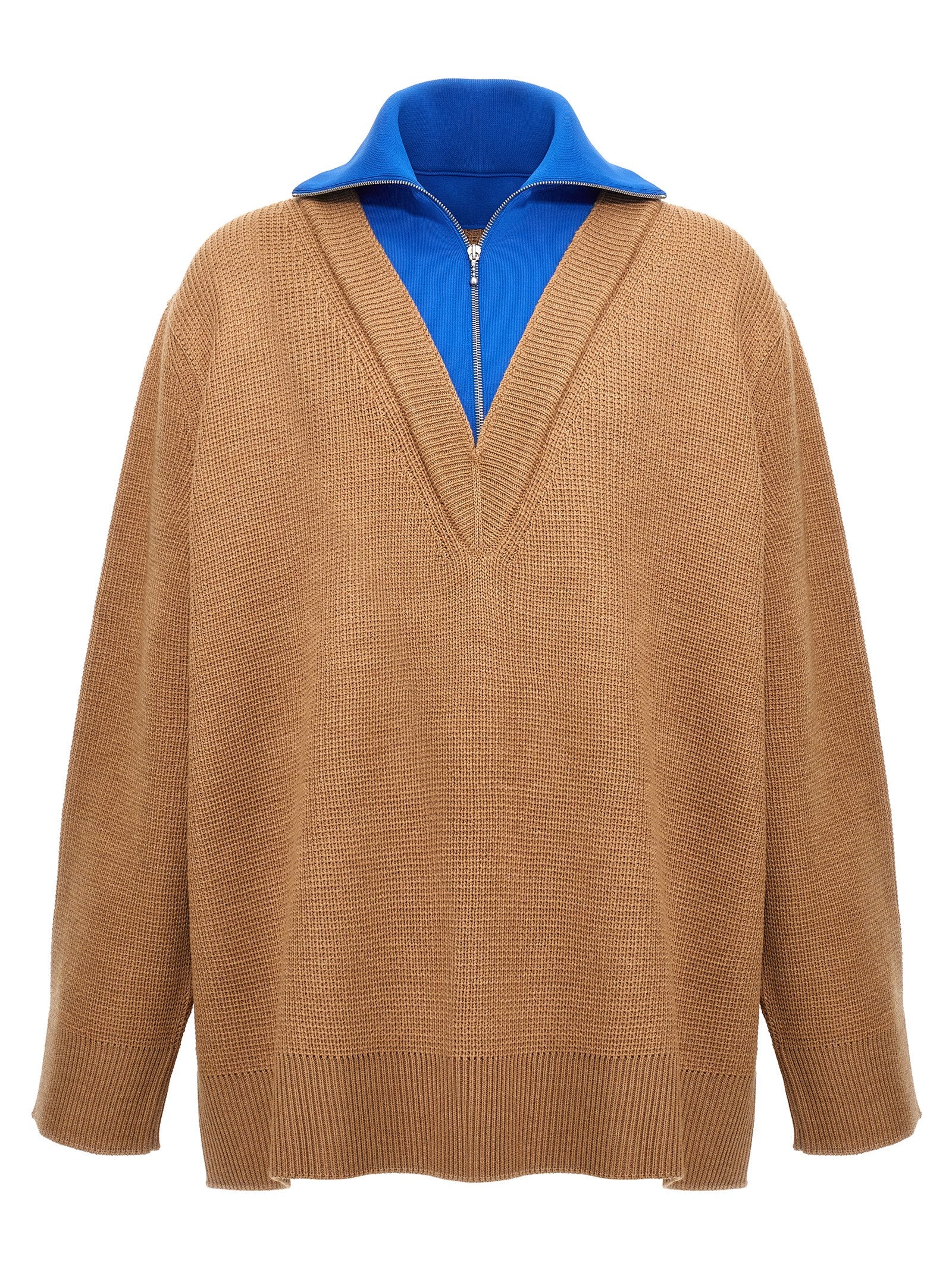 Jil Sander Multicolor Wool Men's Cardigan