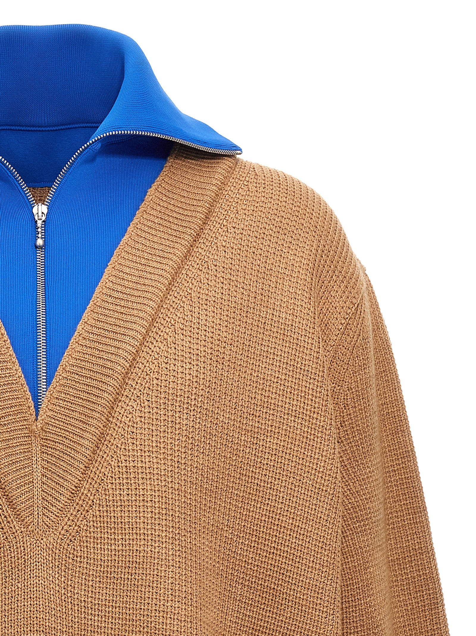 Jil Sander Multicolor Wool Men's Cardigan