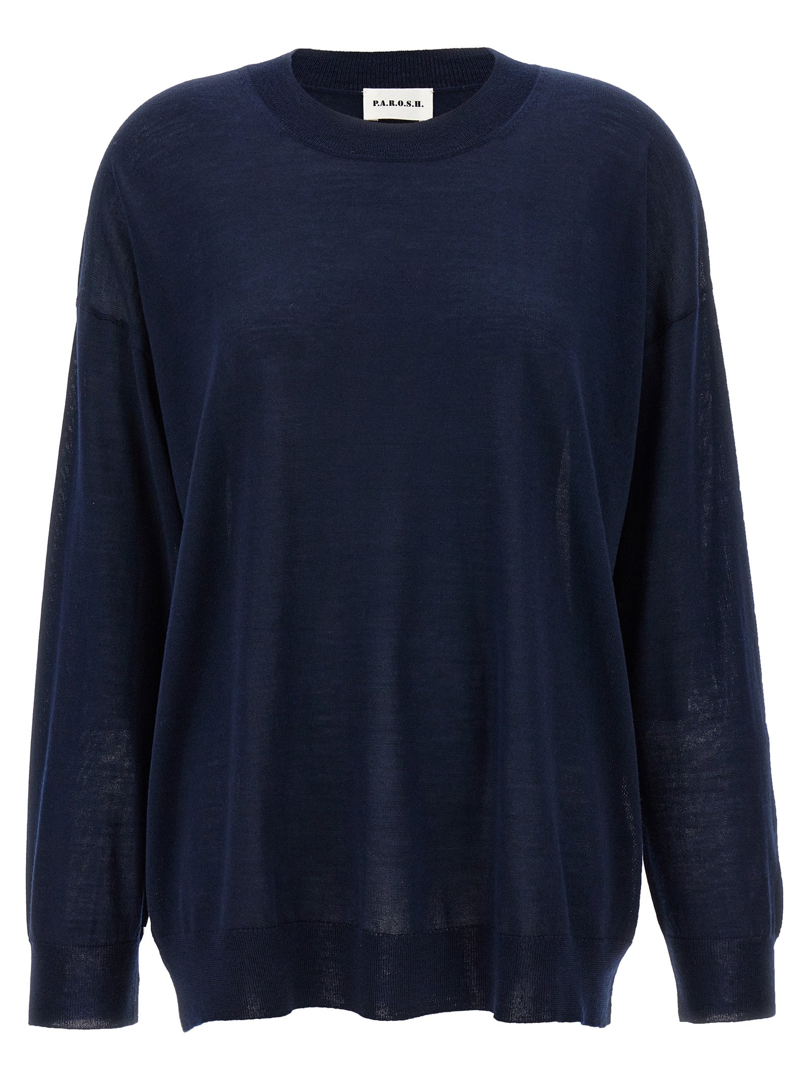 P.A.R.O.S.H. Blue Wool Women's Cardigan