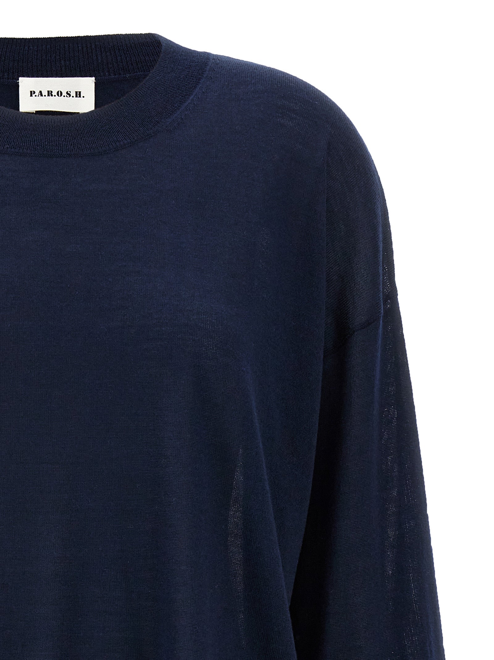 P.A.R.O.S.H. Blue Wool Women's Cardigan