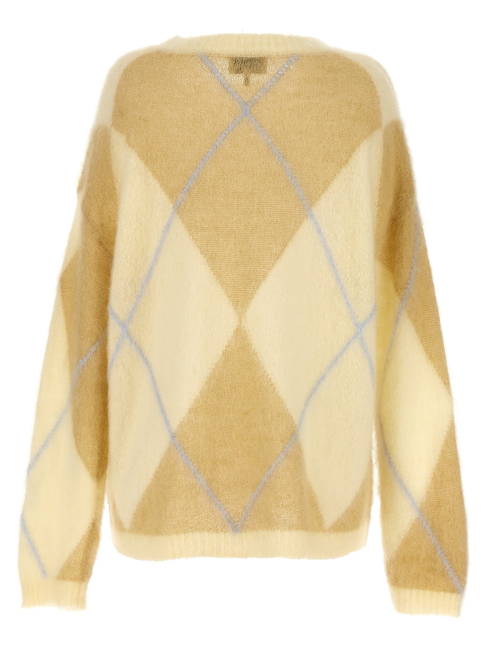 Ganni Bicolor Wool Women's Cardigan