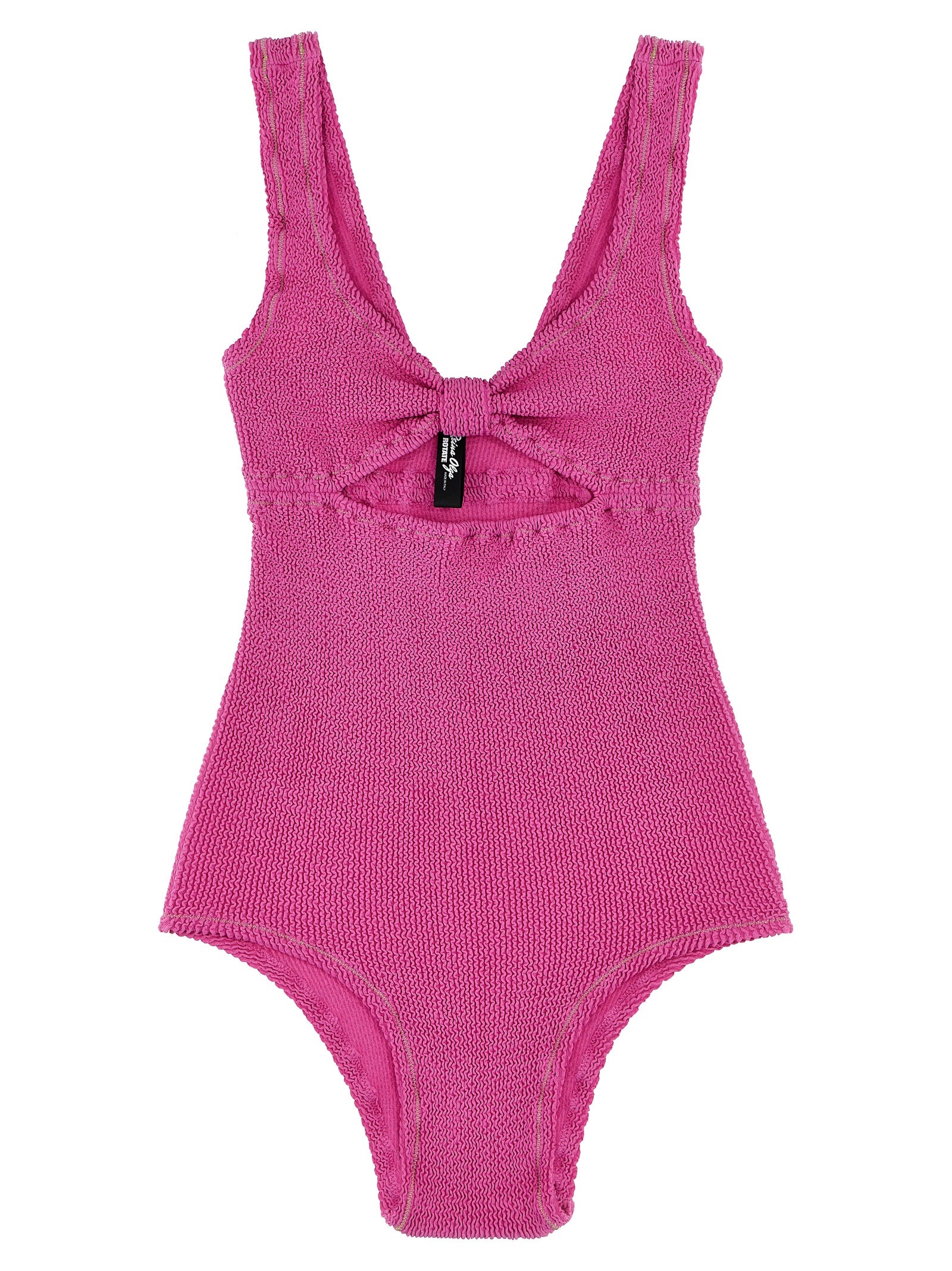 ROTATE BIRGER CHRISTENSEN Fuchsia Polyamide One-Piece Women's Swimsuit