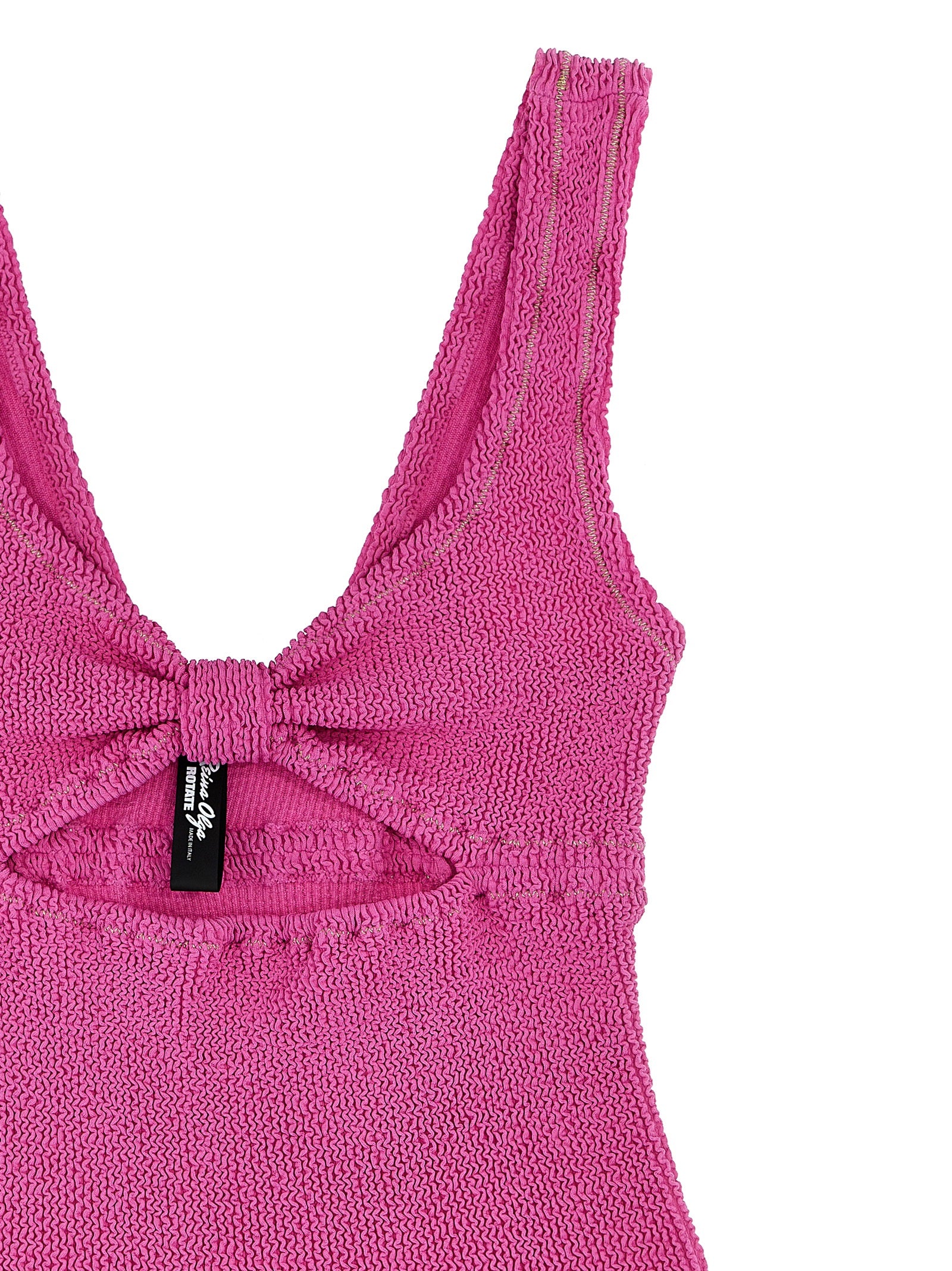 ROTATE BIRGER CHRISTENSEN Fuchsia Polyamide One-Piece Women's Swimsuit