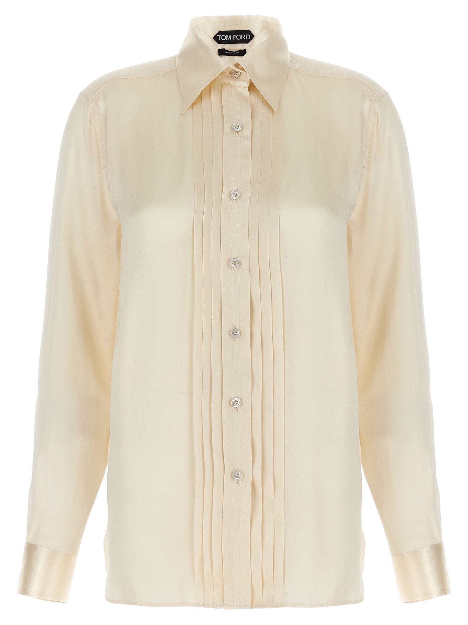 Tom Ford White Silk Women's Blouse