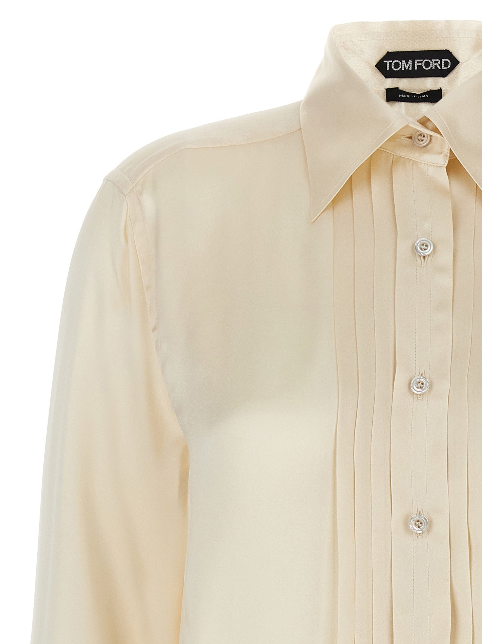 Tom Ford White Silk Women's Blouse