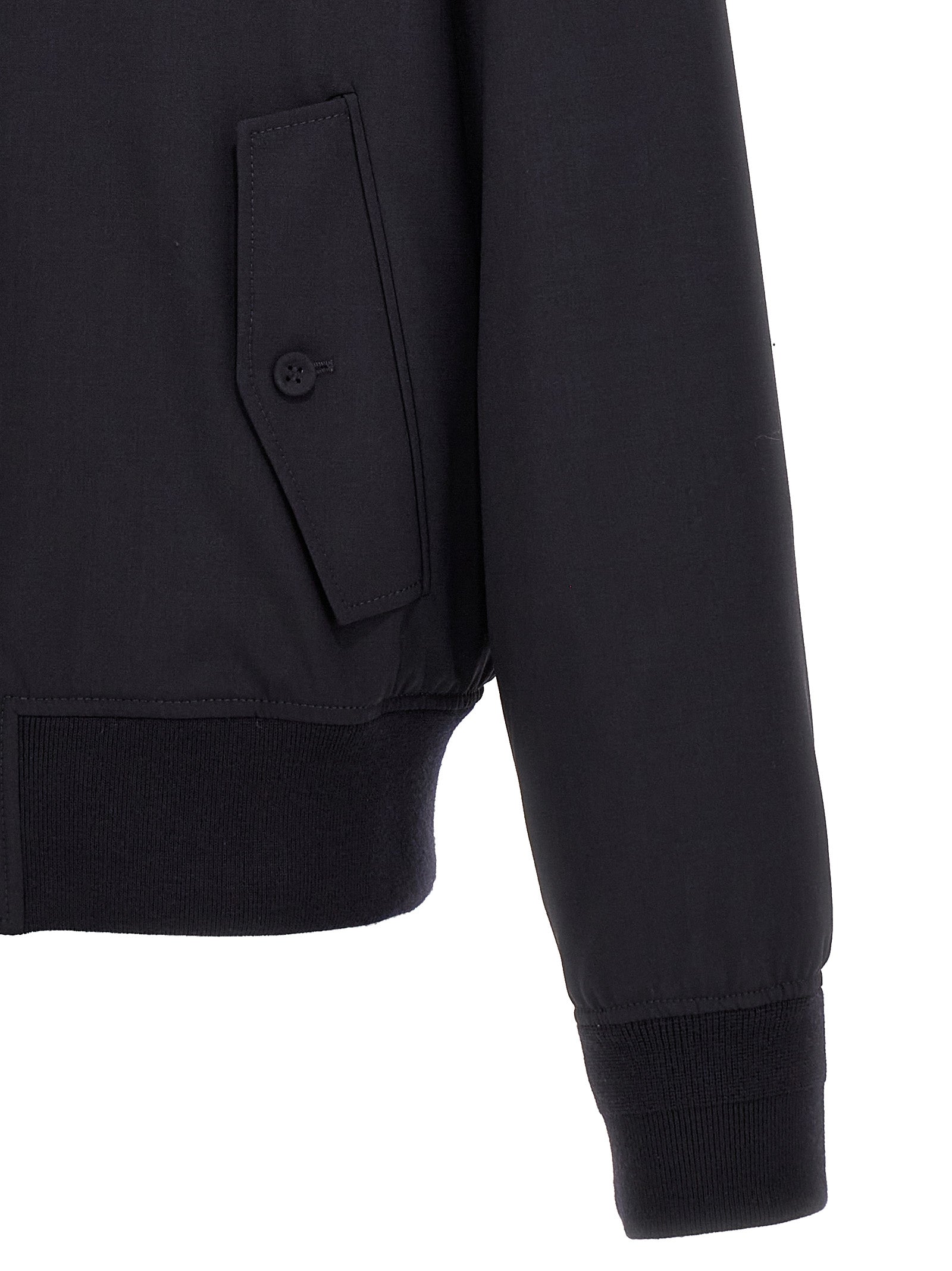 Givenchy Blue Elastane Men's Bomber