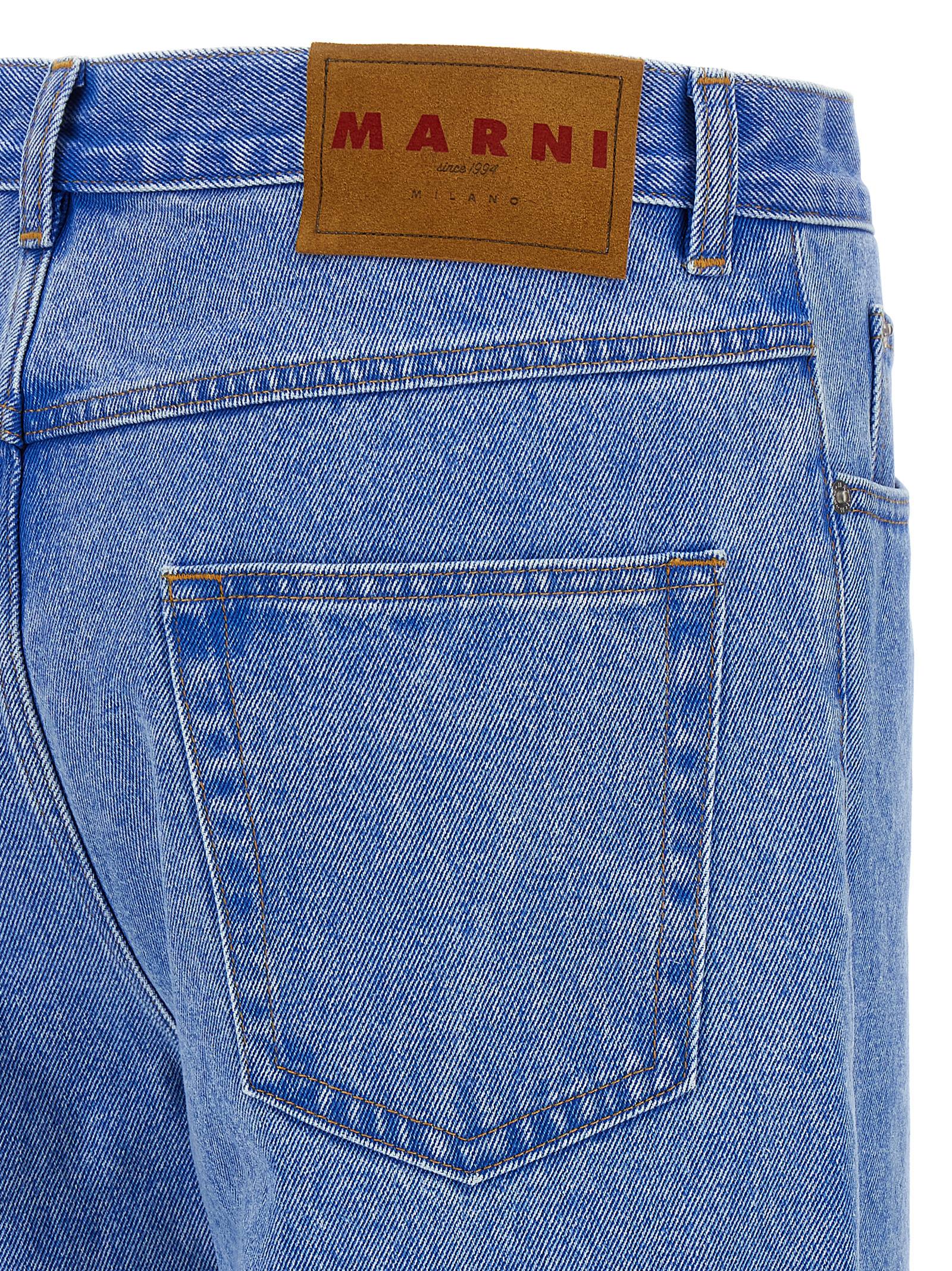 Marni Blue Cotton Jeans Men's Denim