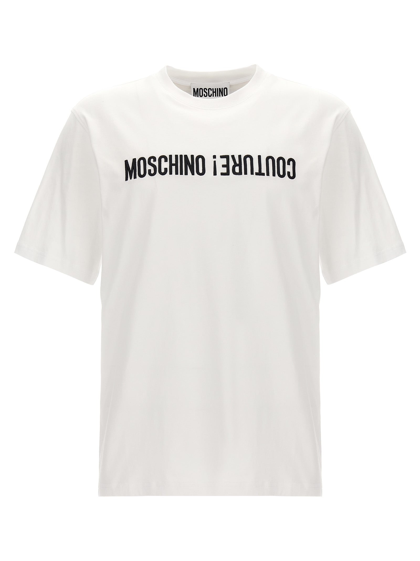 Moschino Bicolor Cotton Men's T-Shirt