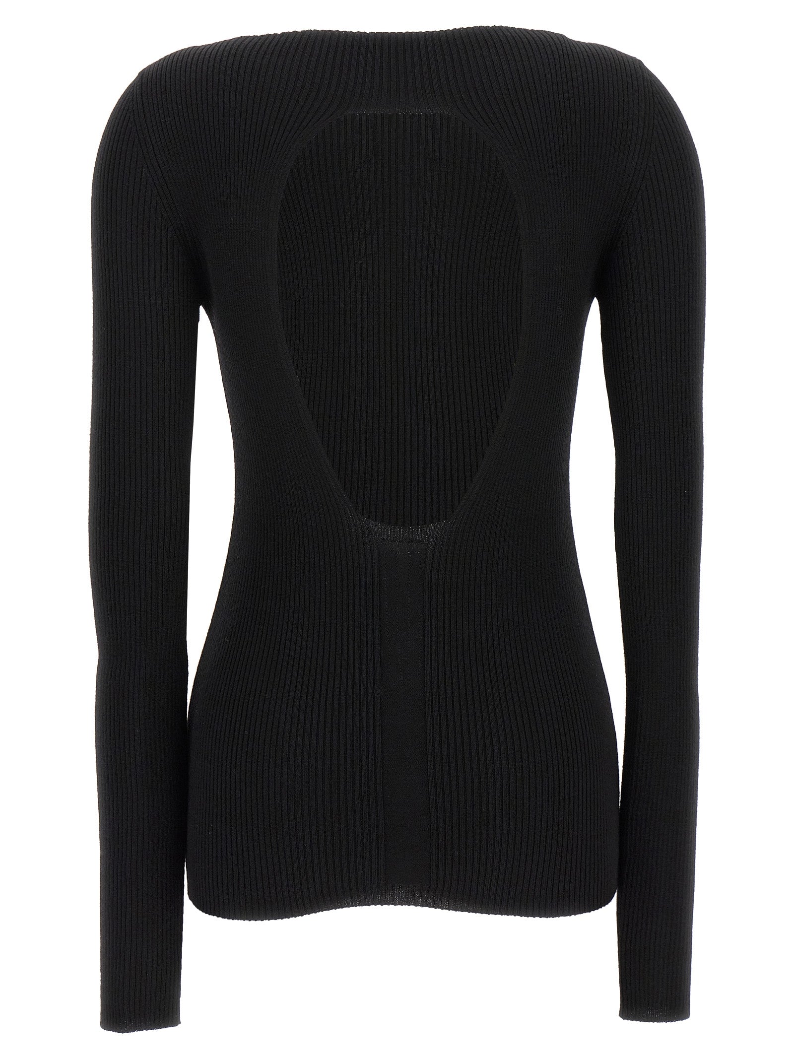 Rick Owens Black Wool Women's Cardigan
