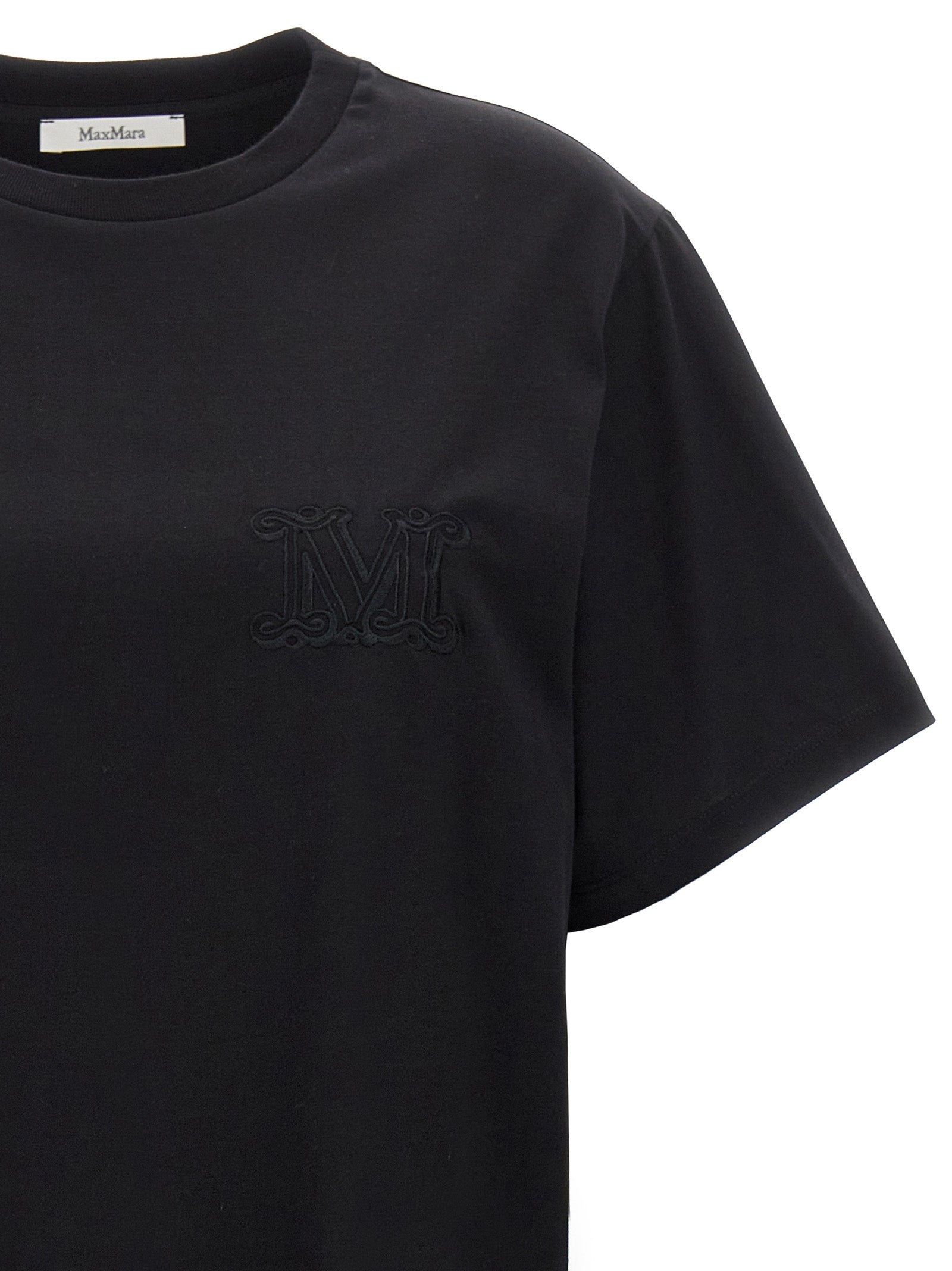Max Mara Black Cotton Women's T-Shirt