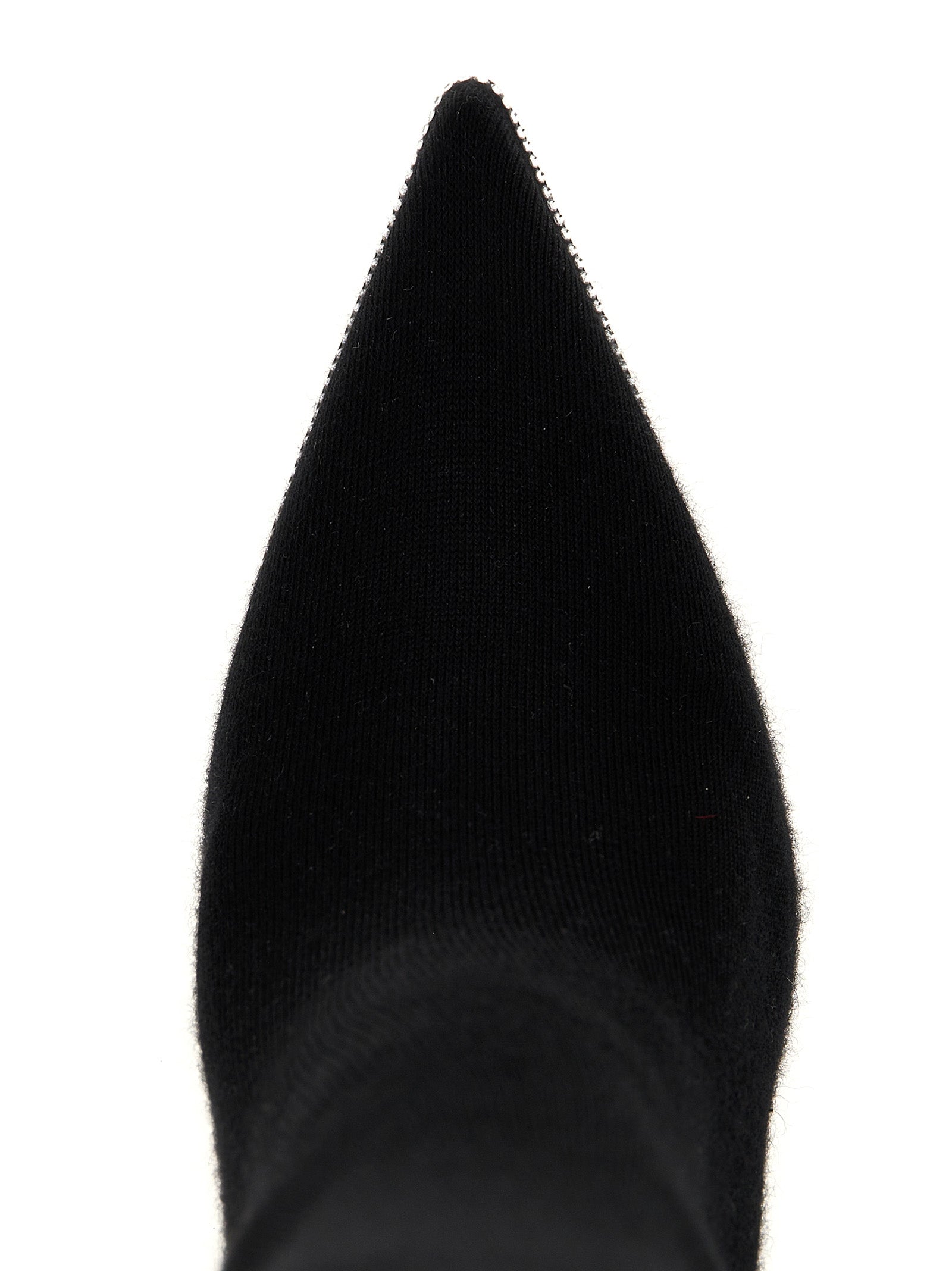 RENE CAOVILLA Black Leather Over The Women's Knee