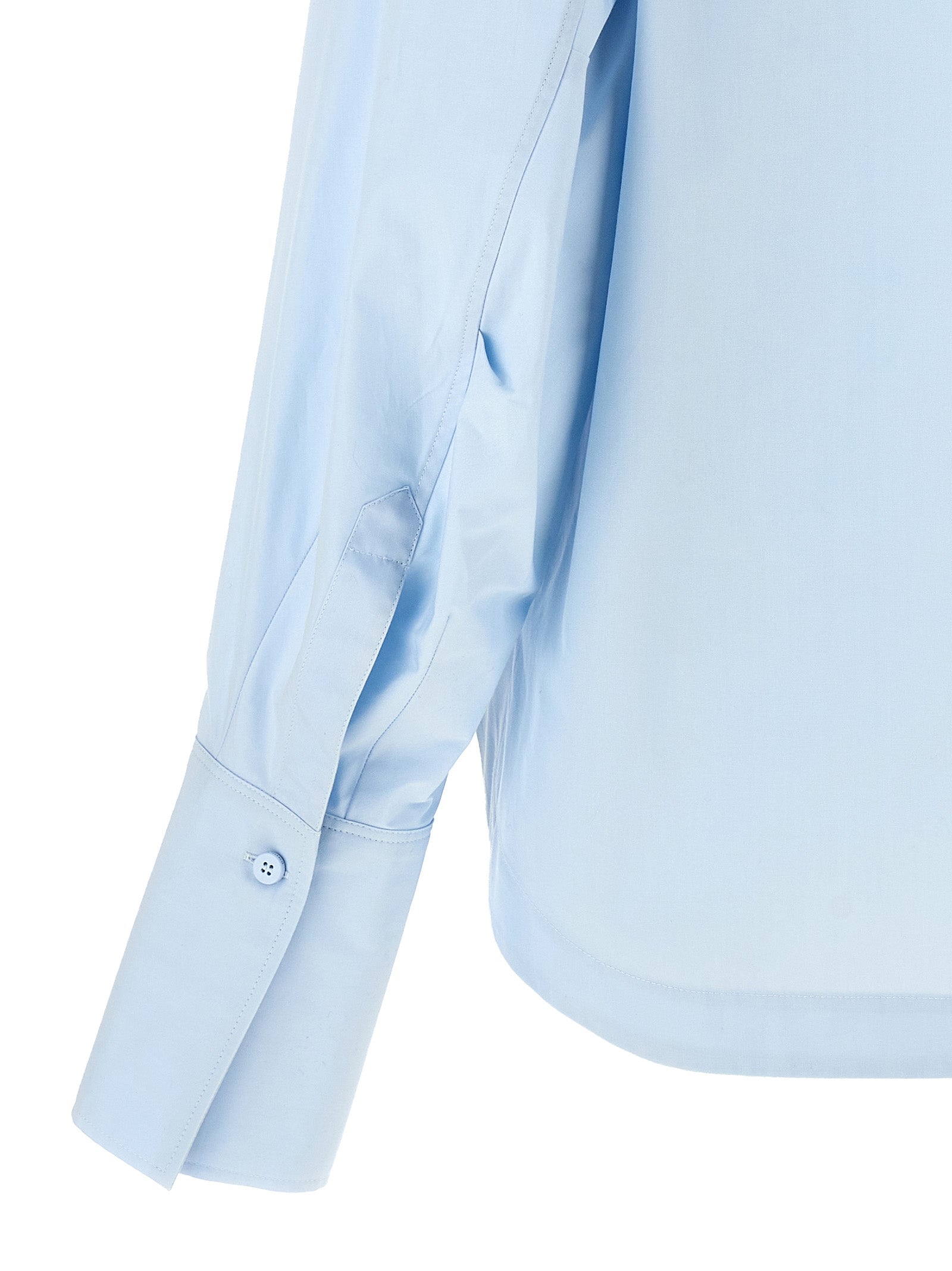 The Attico Blue Cotton Women's Blouse