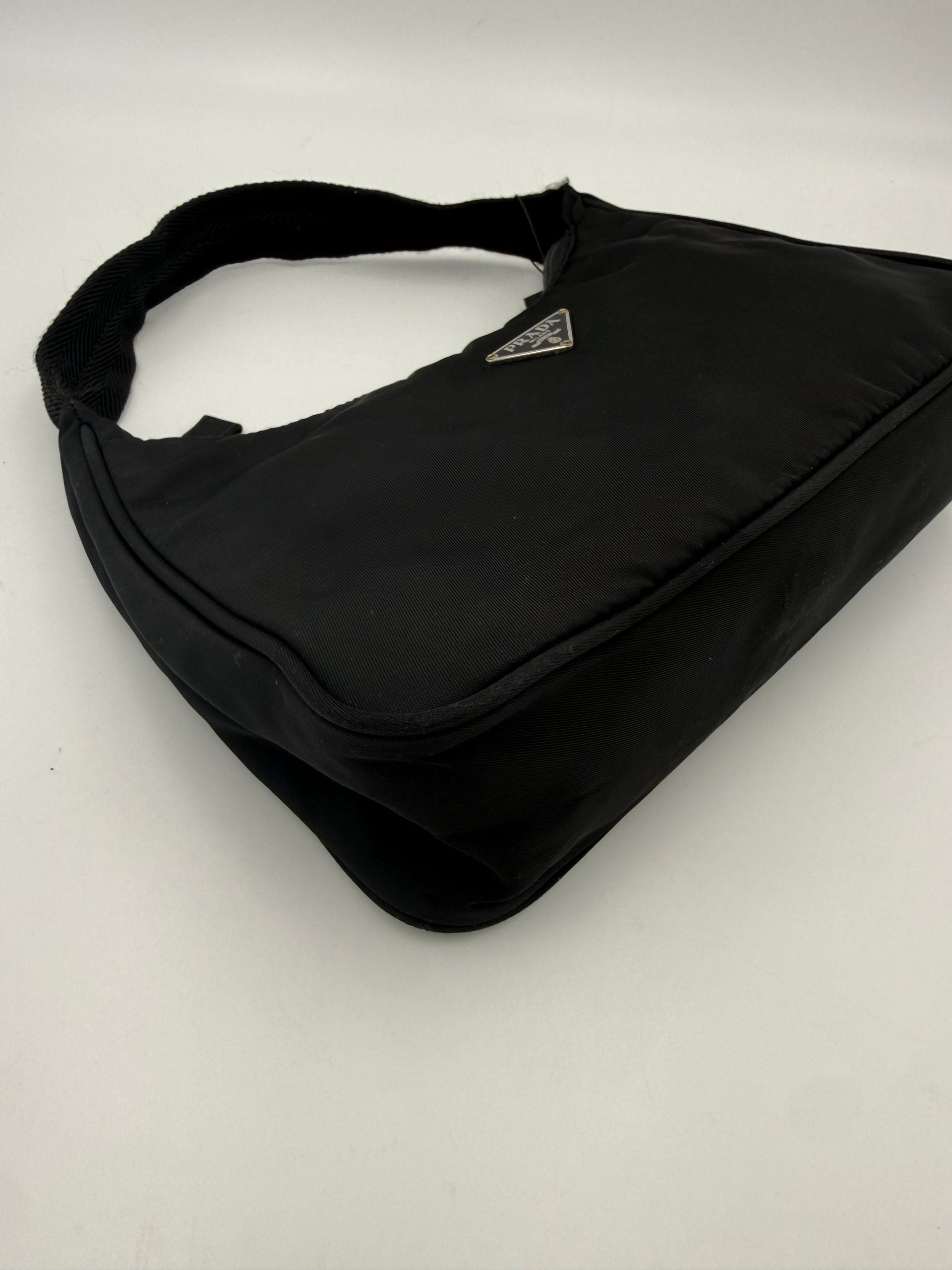 Prada Bicolor Nylon Women's Handbag (Pre-Owned)