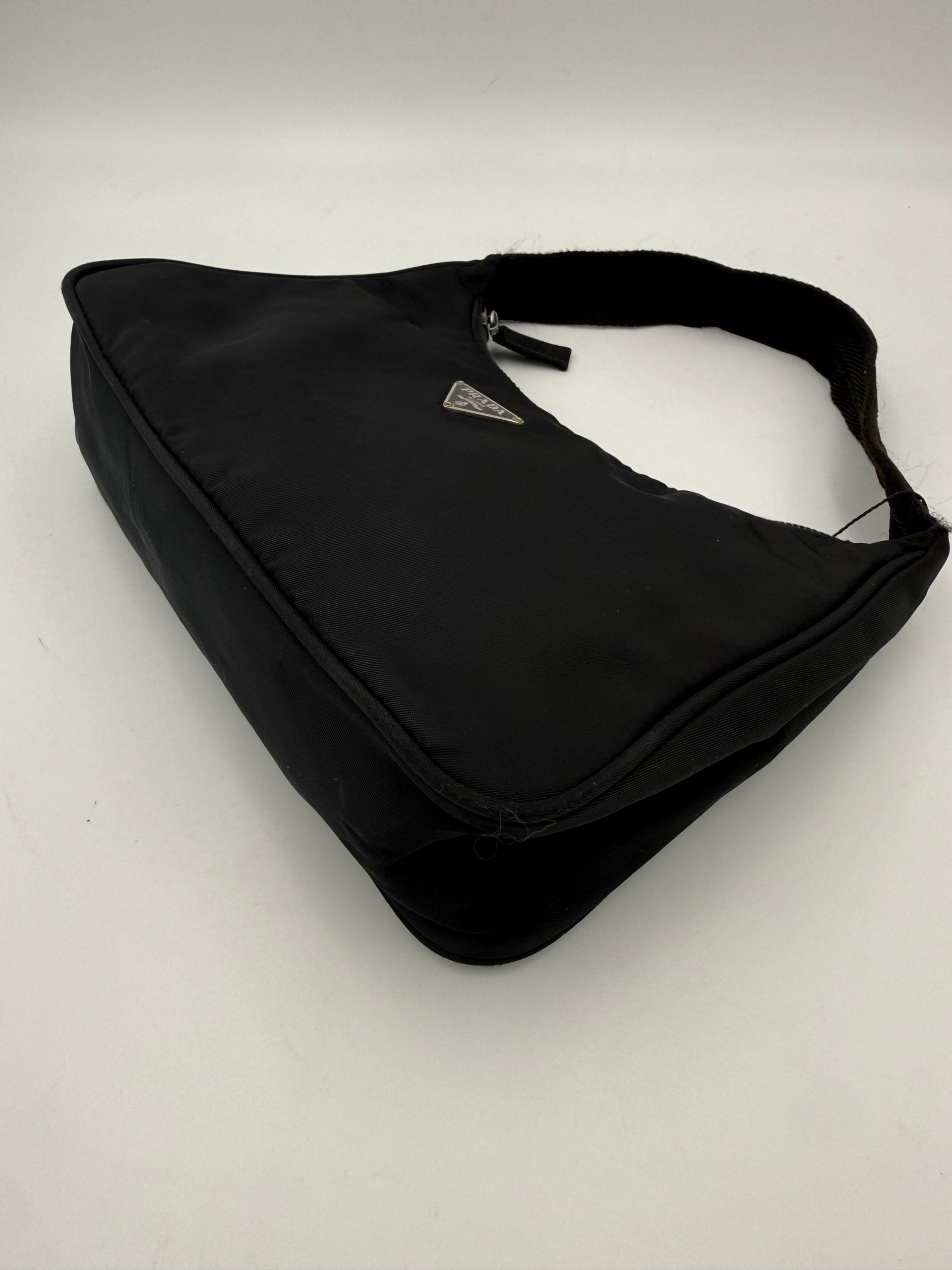 Prada Bicolor Nylon Women's Handbag (Pre-Owned)