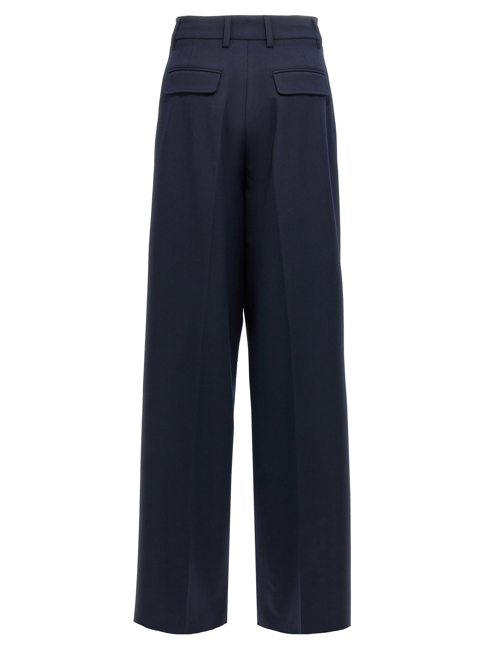 THELATEST Blue Polyester Casual Women's Pants
