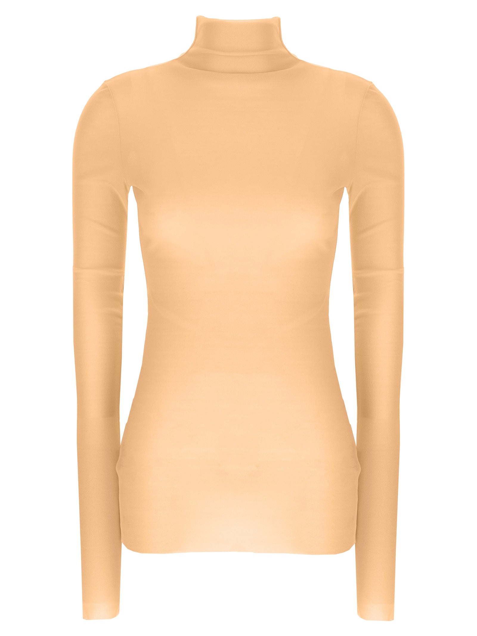 Jil Sander Multicolor Silk Women's Turtleneck