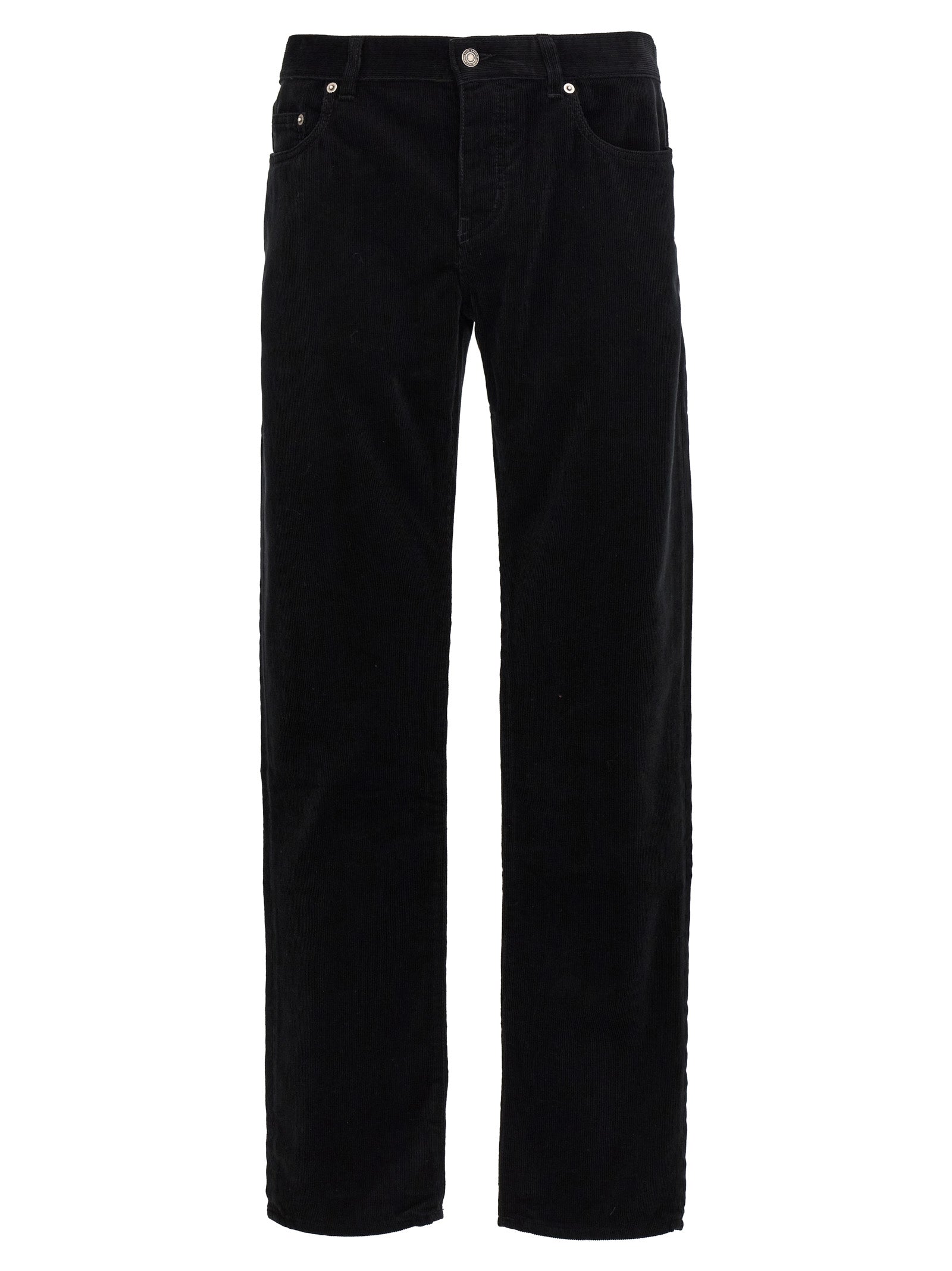 Saint Laurent Black Cotton Casual Men's Pants