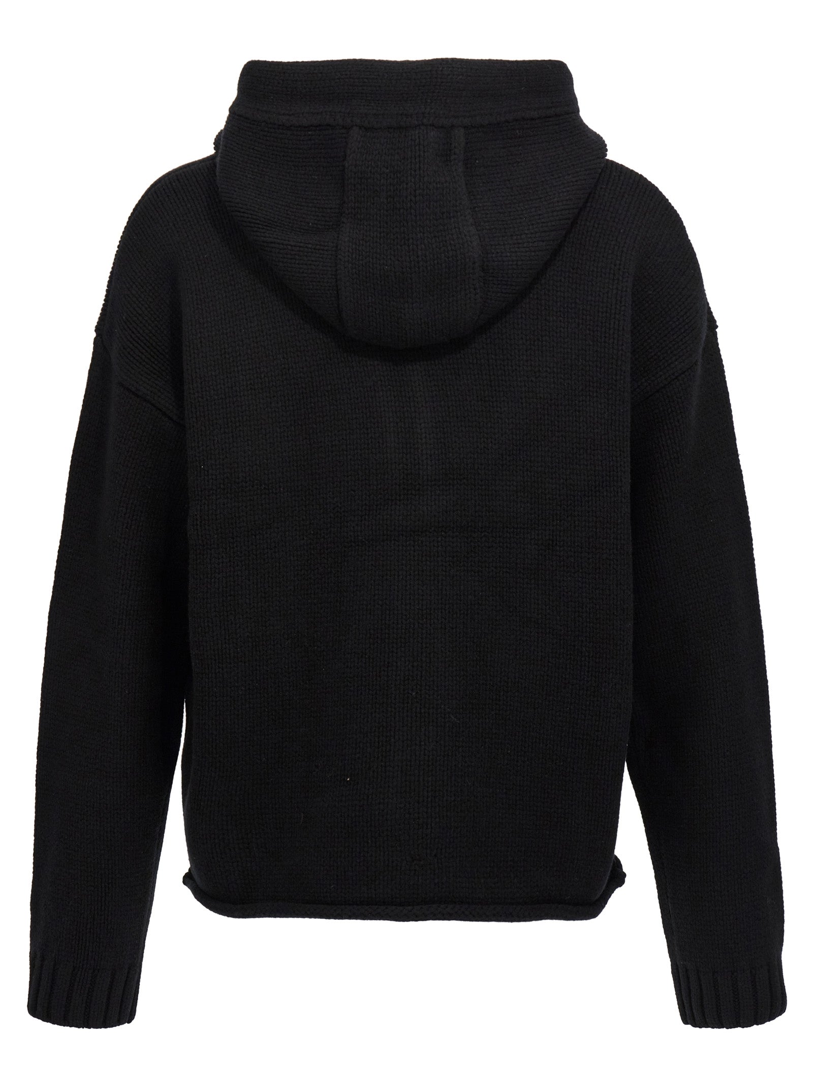 J.W.Anderson Black Wool Men's Sweatshirt