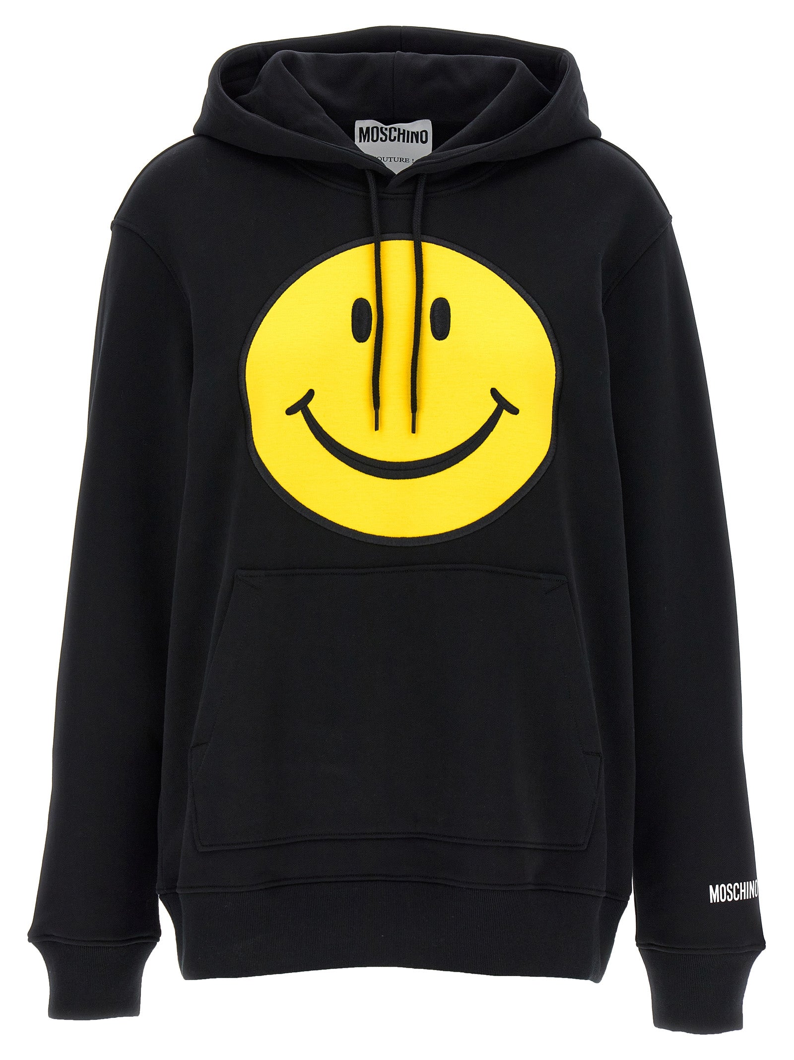 Moschino Black Cotton Women's Hoodie