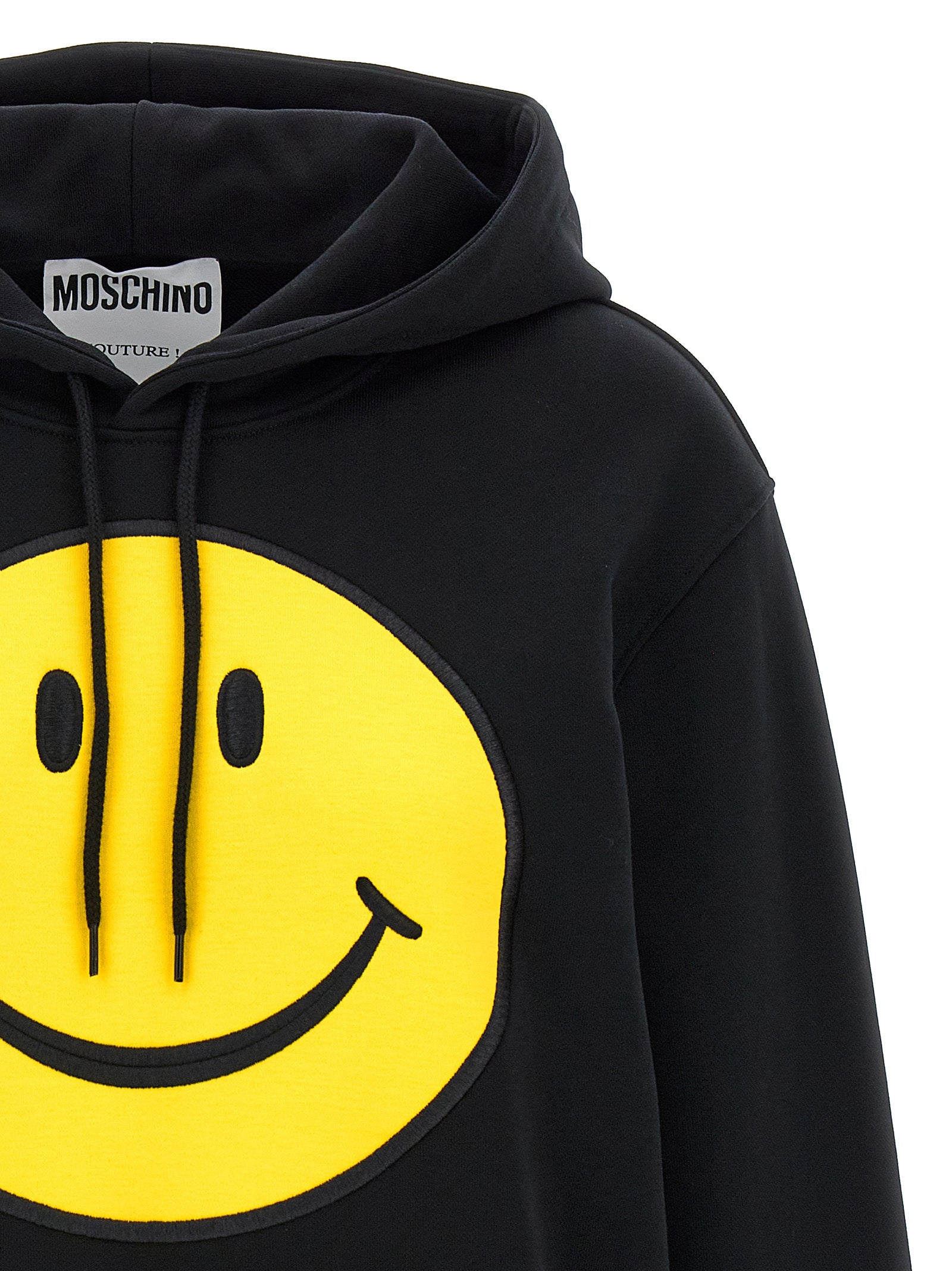 Moschino Black Cotton Women's Hoodie
