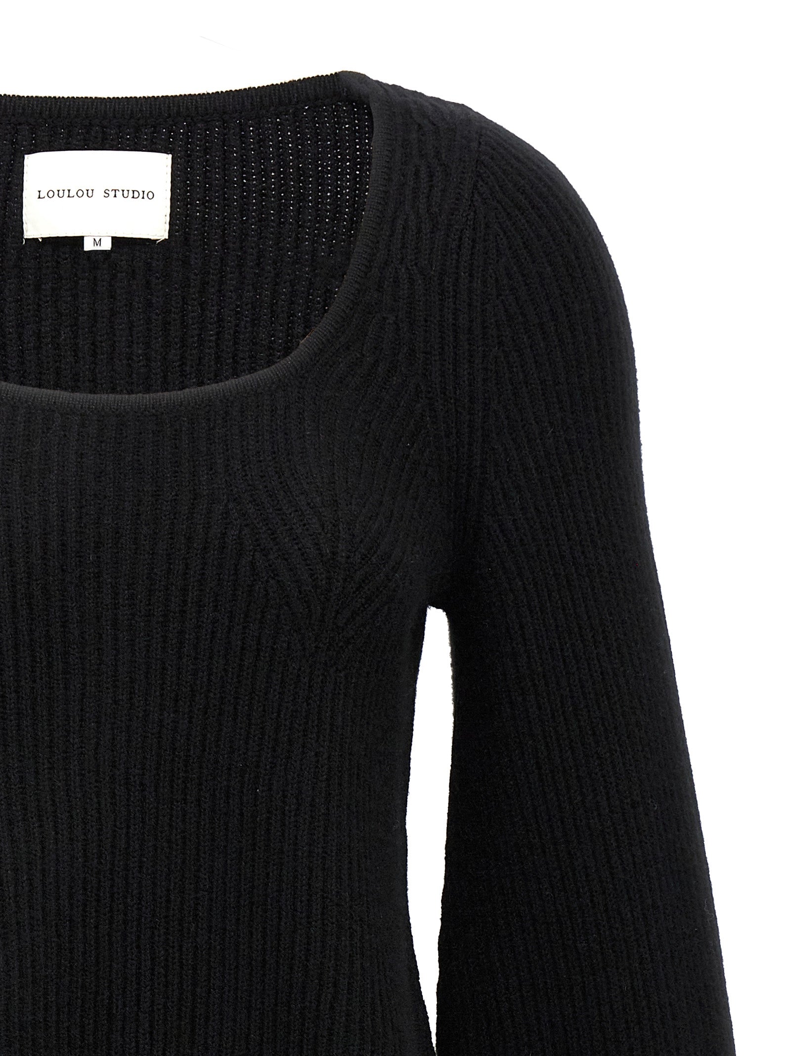 Loulou De Saison Black Cashmere Women's Cardigan