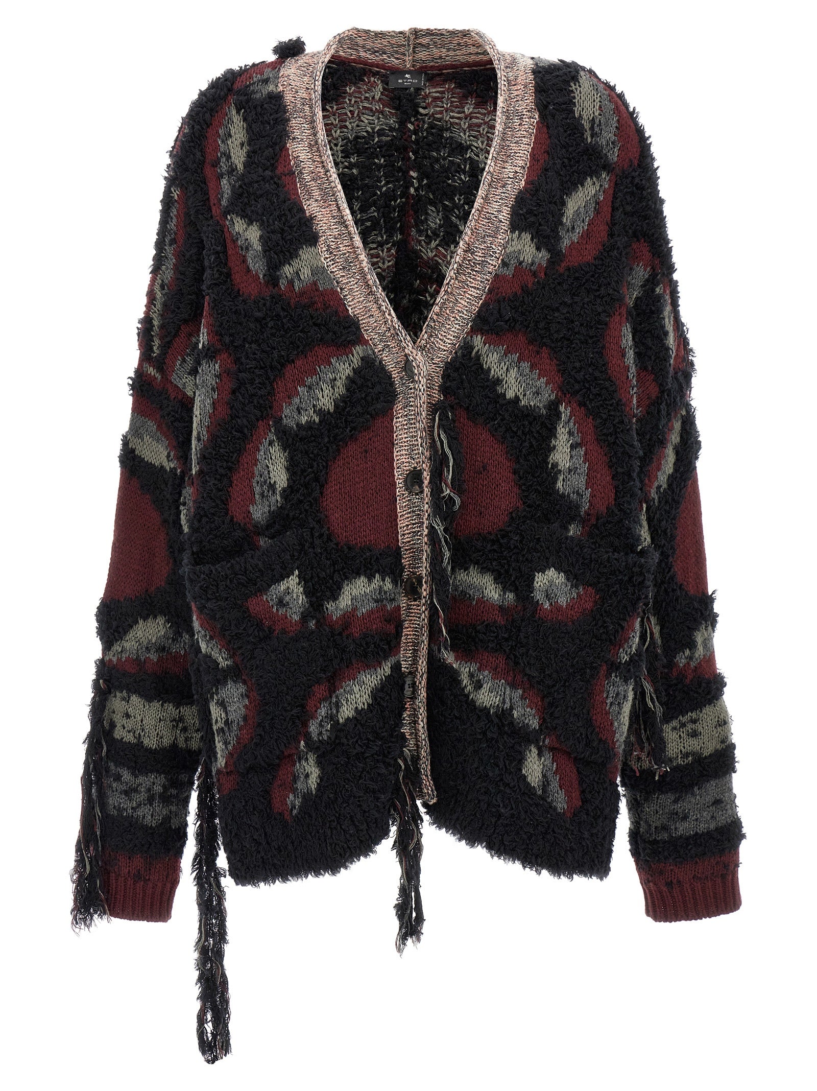 Etro Multicolor Wool Women's Cardigan