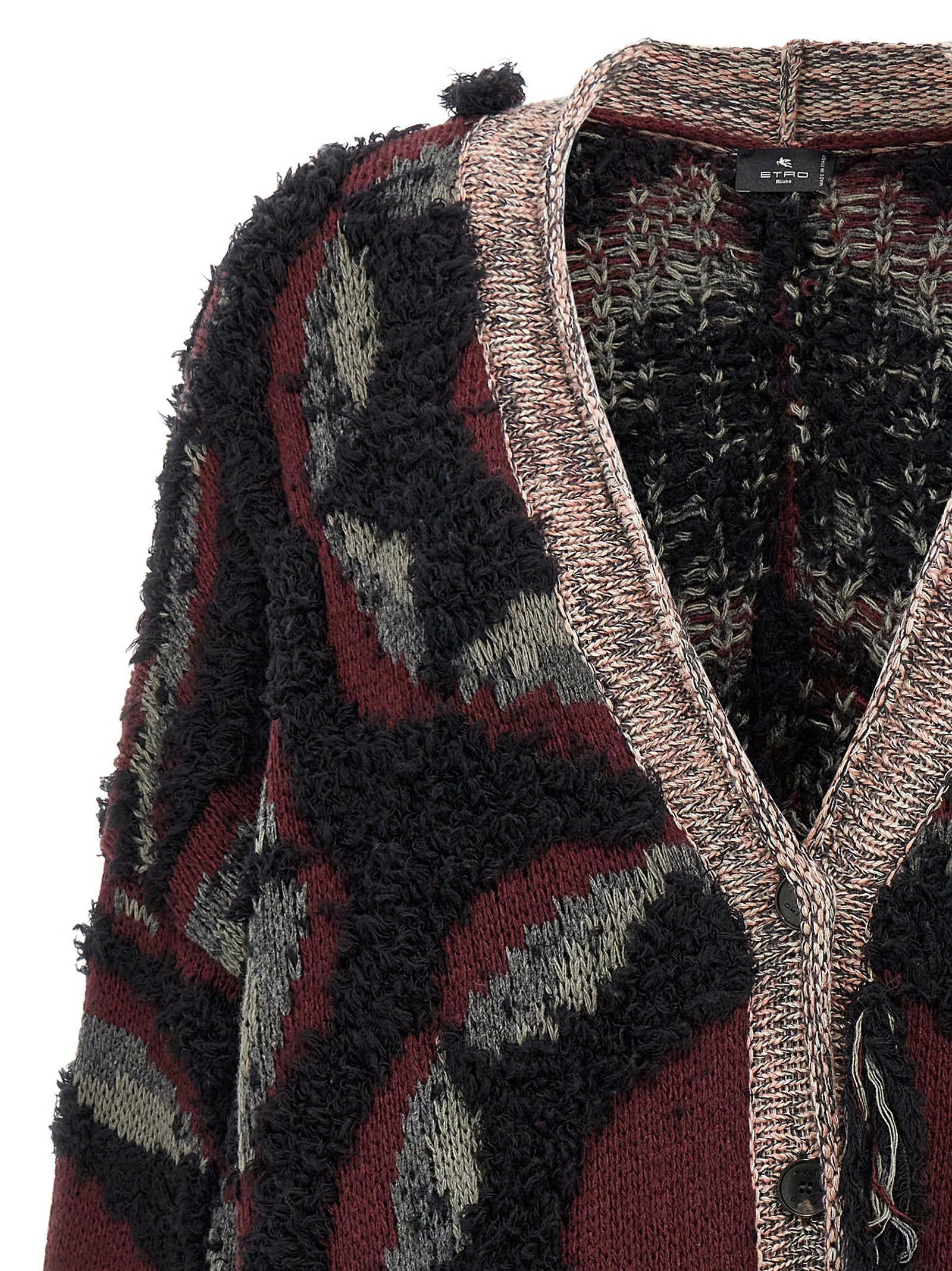 Etro Multicolor Wool Women's Cardigan