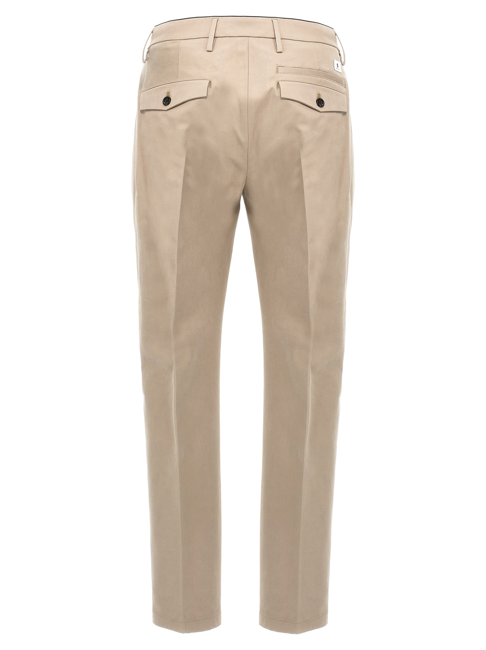 Department 5 Beige Cotton Casual Men's Pants