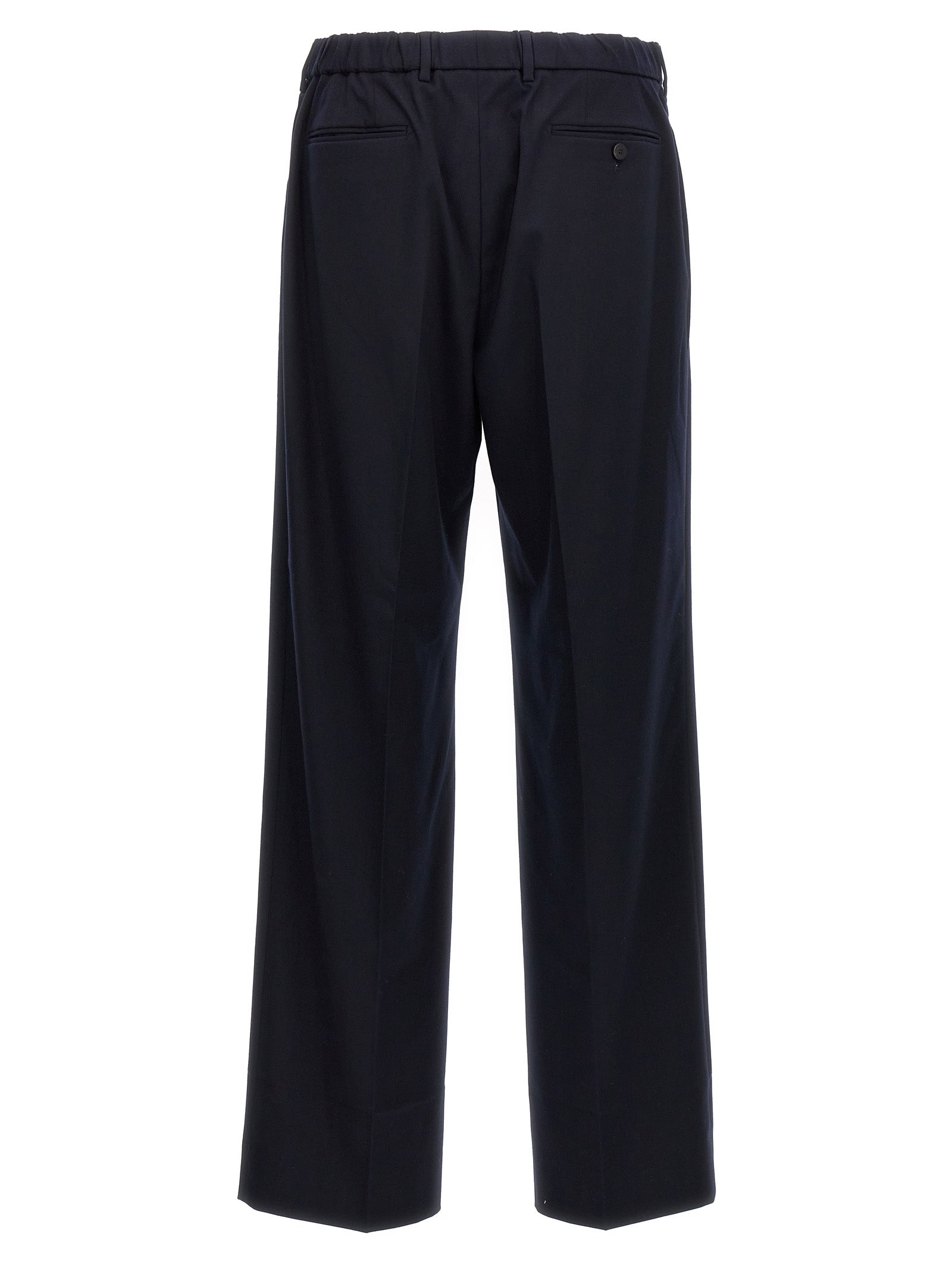 CELLAR DOOR Blue Polyethylene Casual Men's Pants