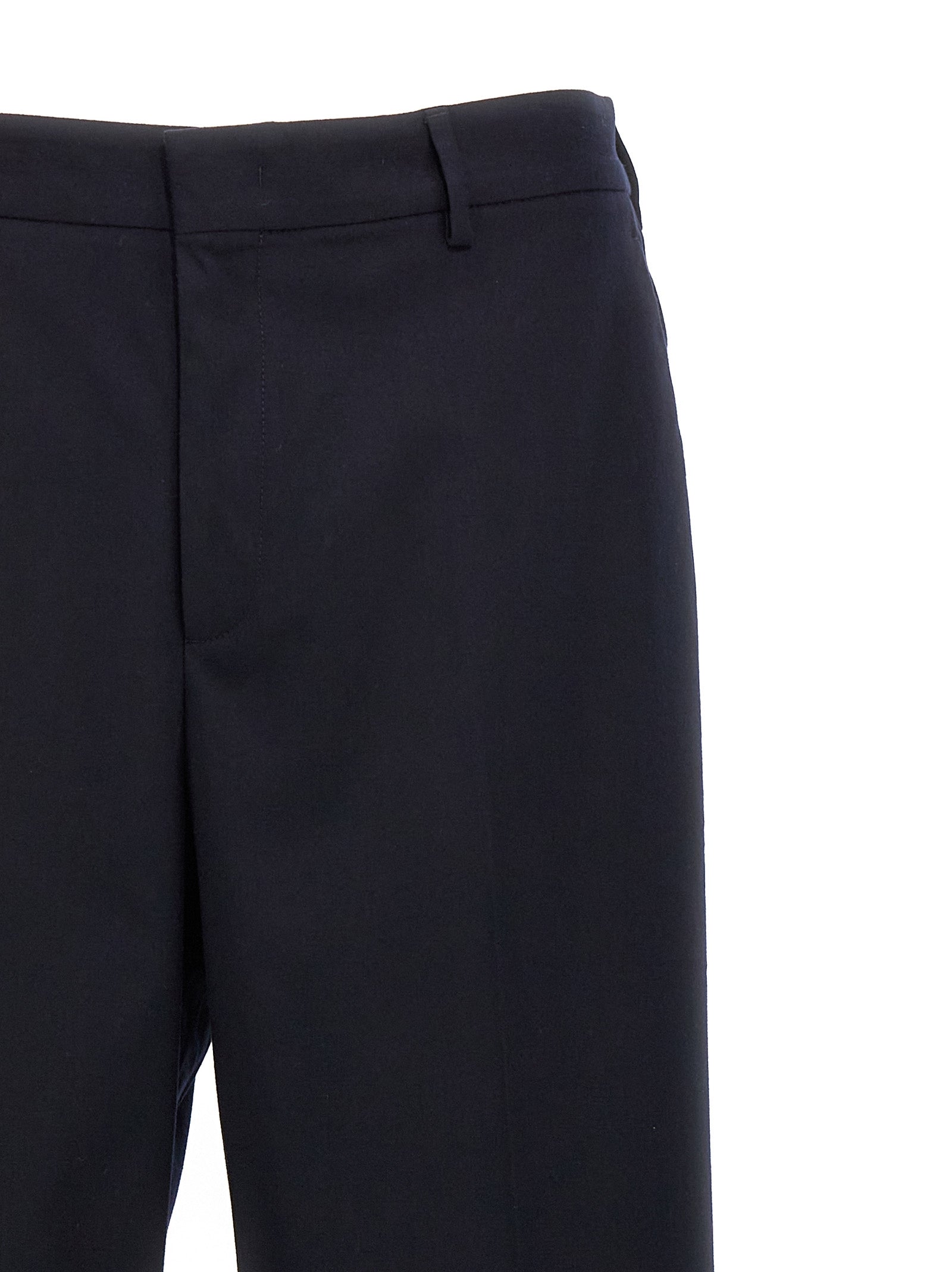 CELLAR DOOR Blue Polyethylene Casual Men's Pants