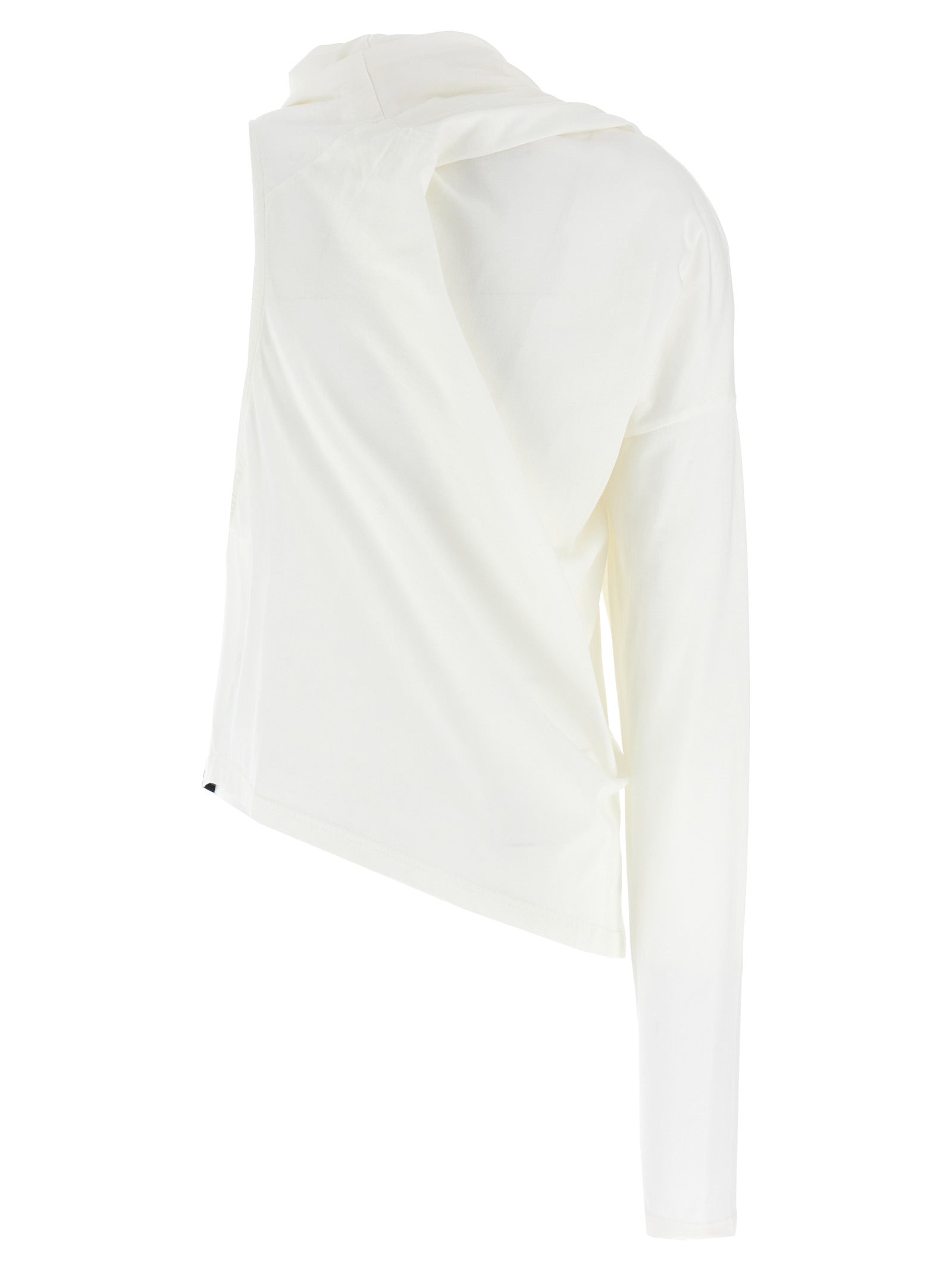 Courrèges White Cotton Long Sleeve Women's T-Shirt