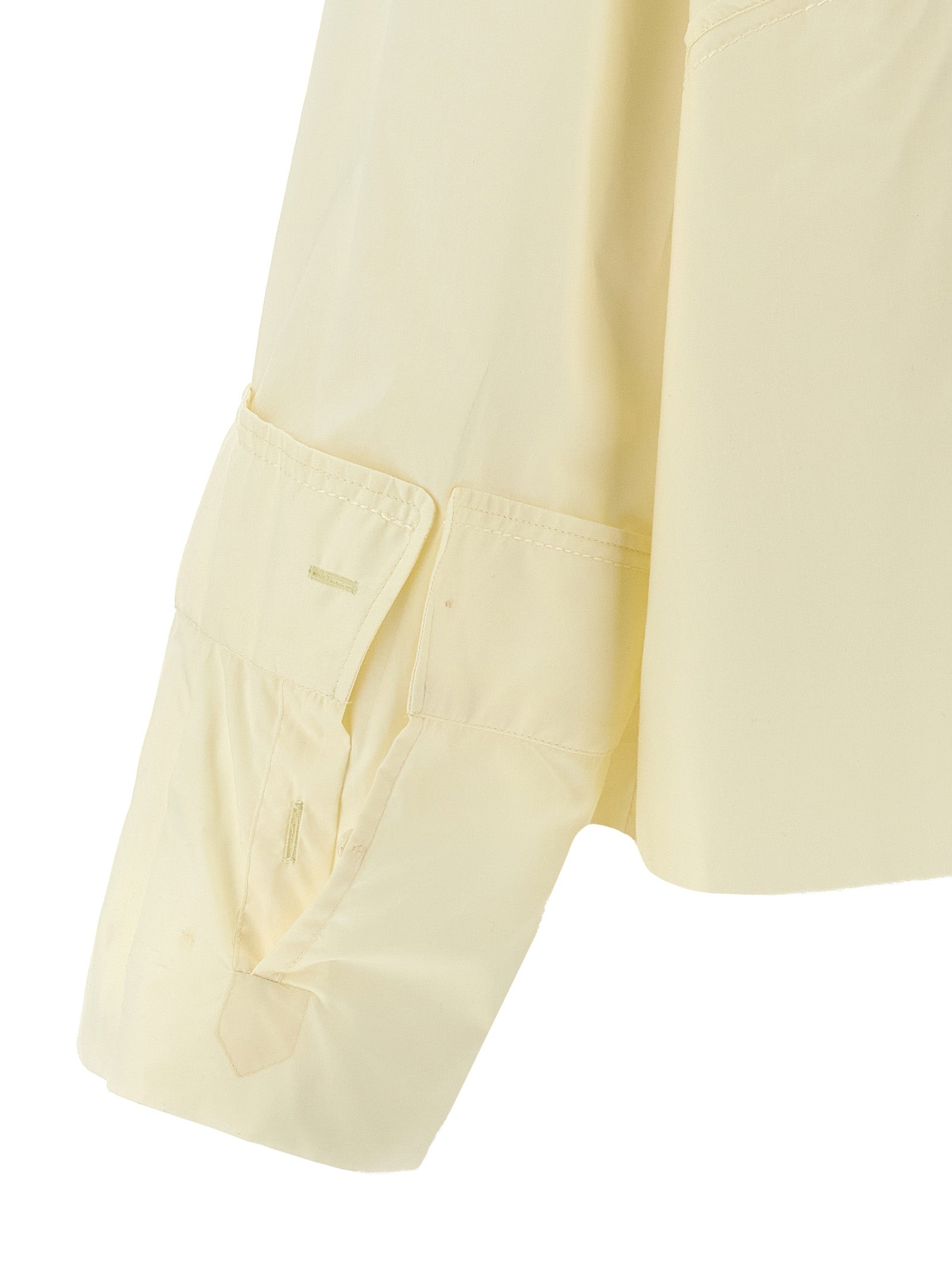 MM6 Maison Margiela White Cotton Women's Blouse