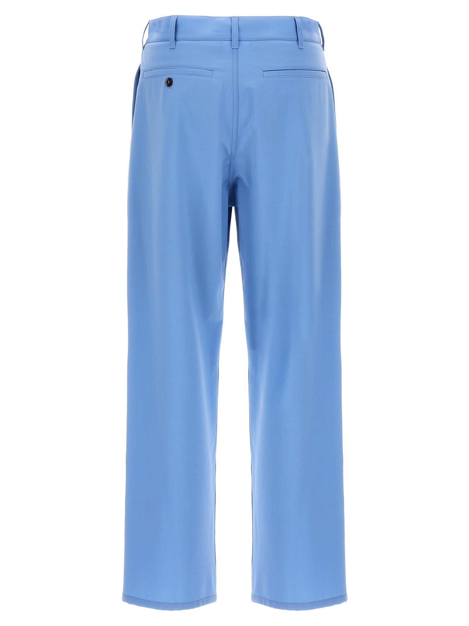 Marni Blue Polyester Casual Men's Pants