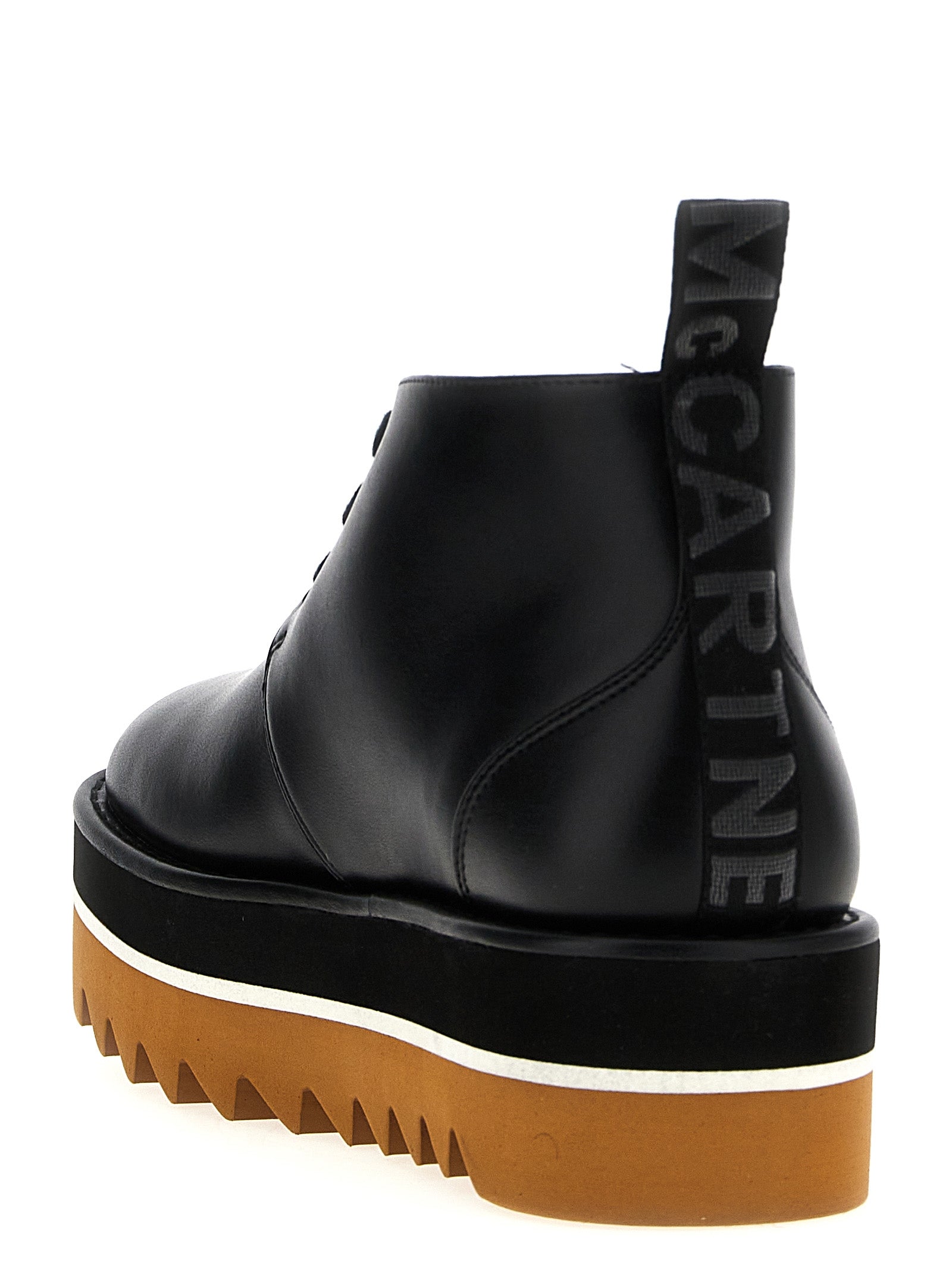Stella McCartney Black Polyethylene Ankle Women's Boots
