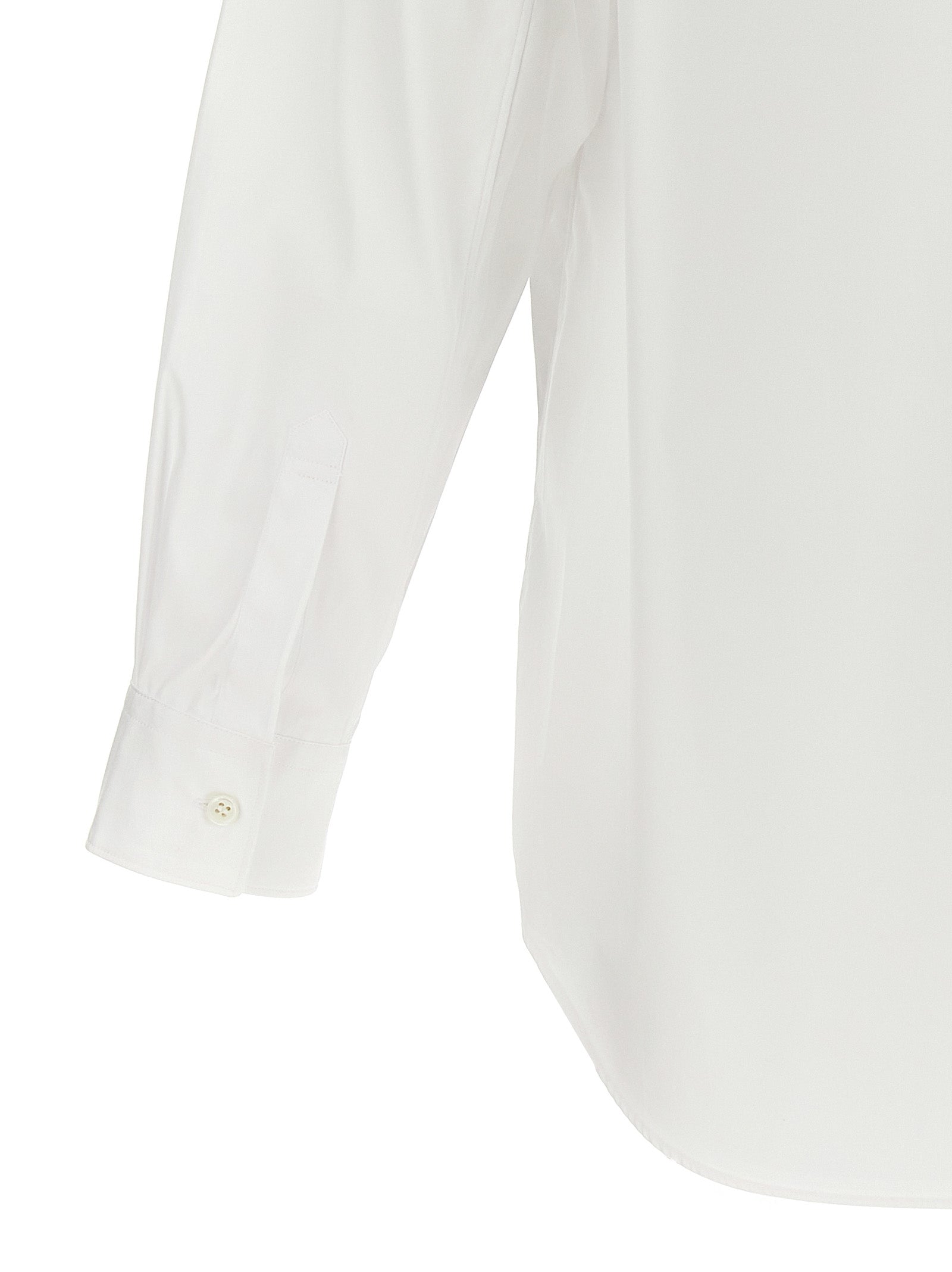 Comme Des Garçons White Cotton Men's Blouse