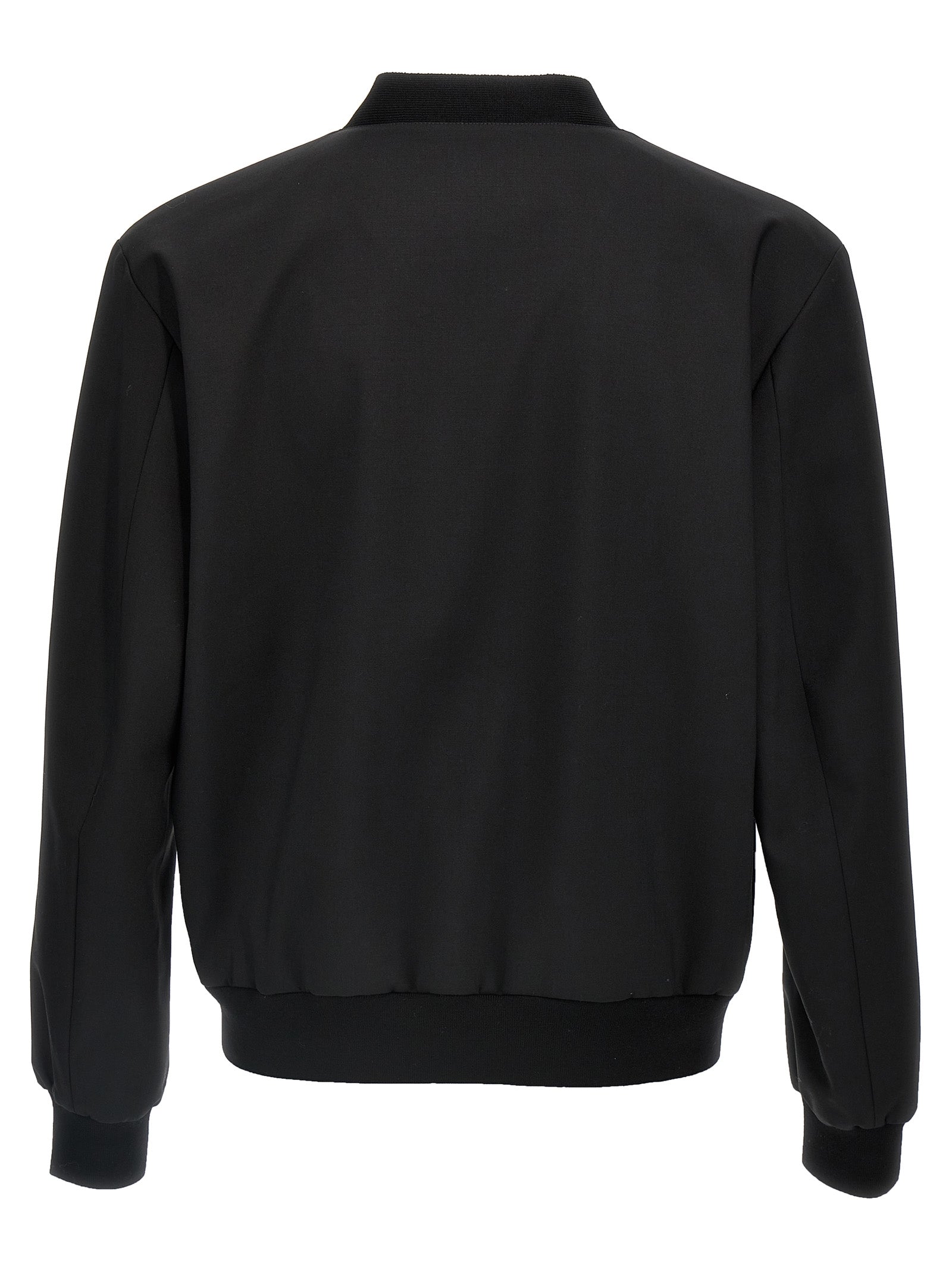 Dsquared² Black Wool Men's Cardigan