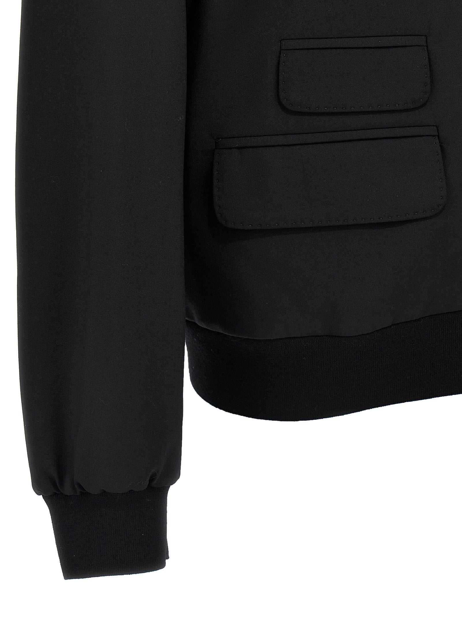 Dsquared² Black Wool Men's Cardigan