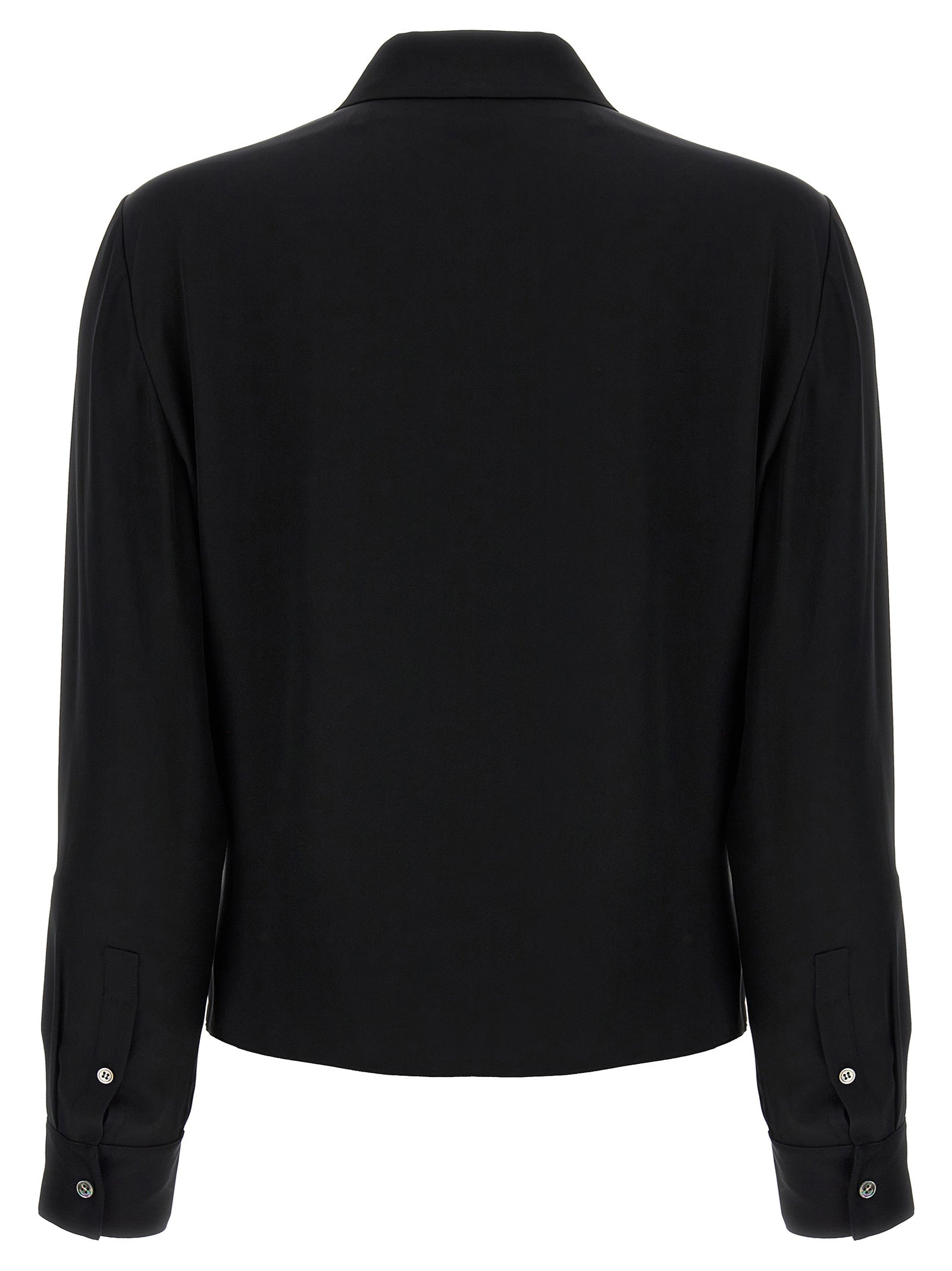 Theory Black Silk Women's Blouse