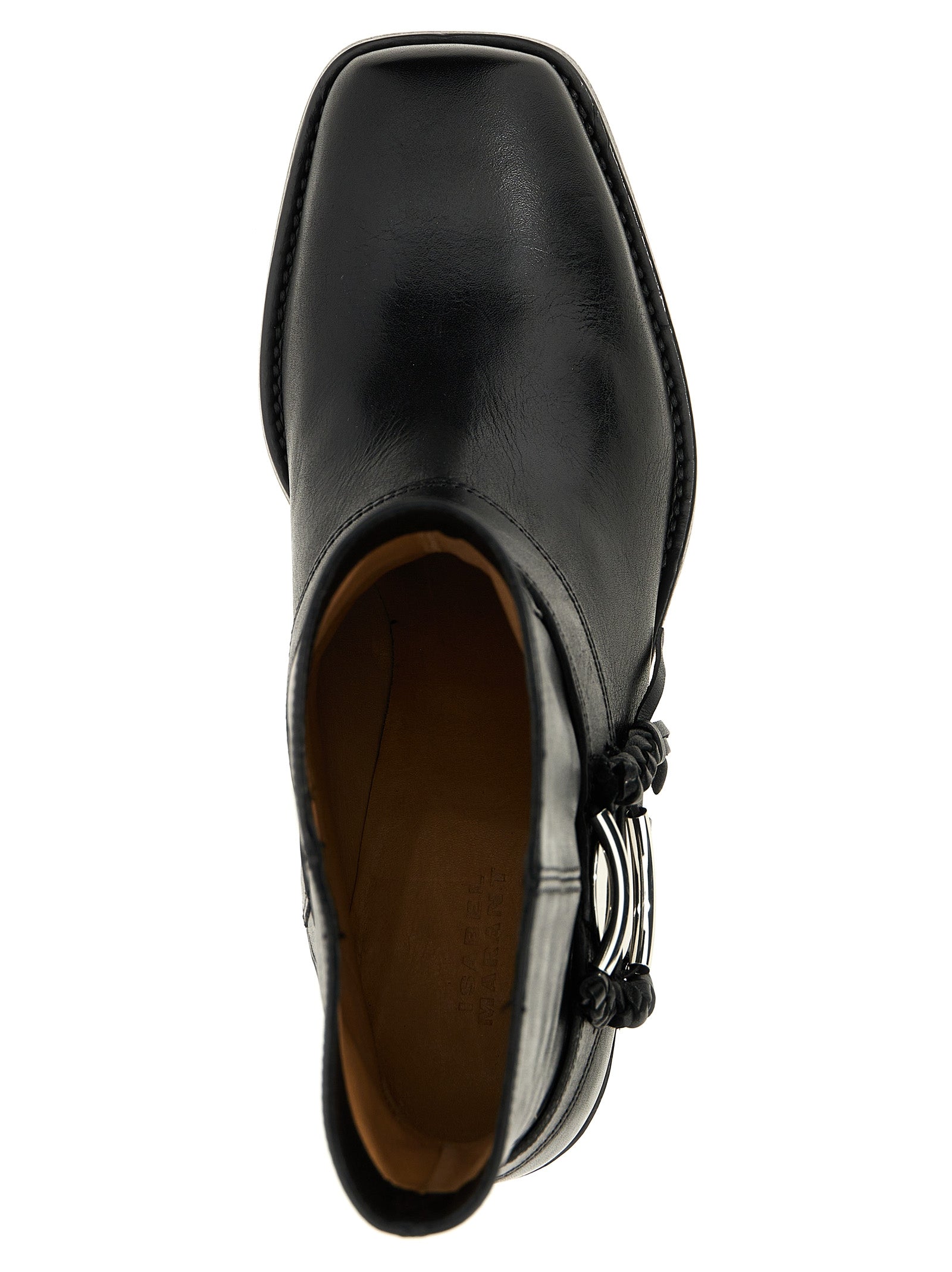 Isabel Marant Black Cowhide Chelsea Women's Boots