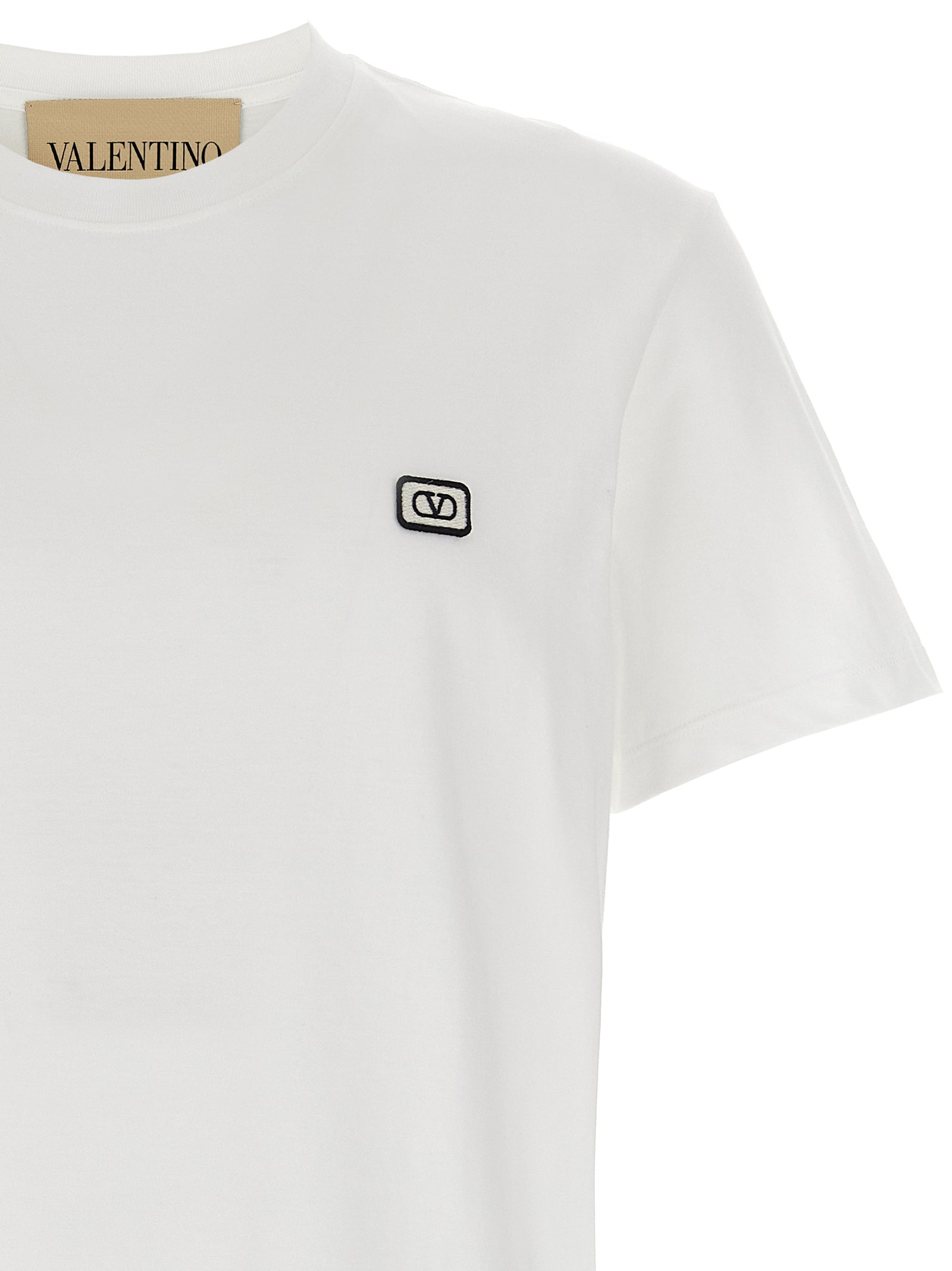 Valentino Garavani White Cotton Men's T-Shirt