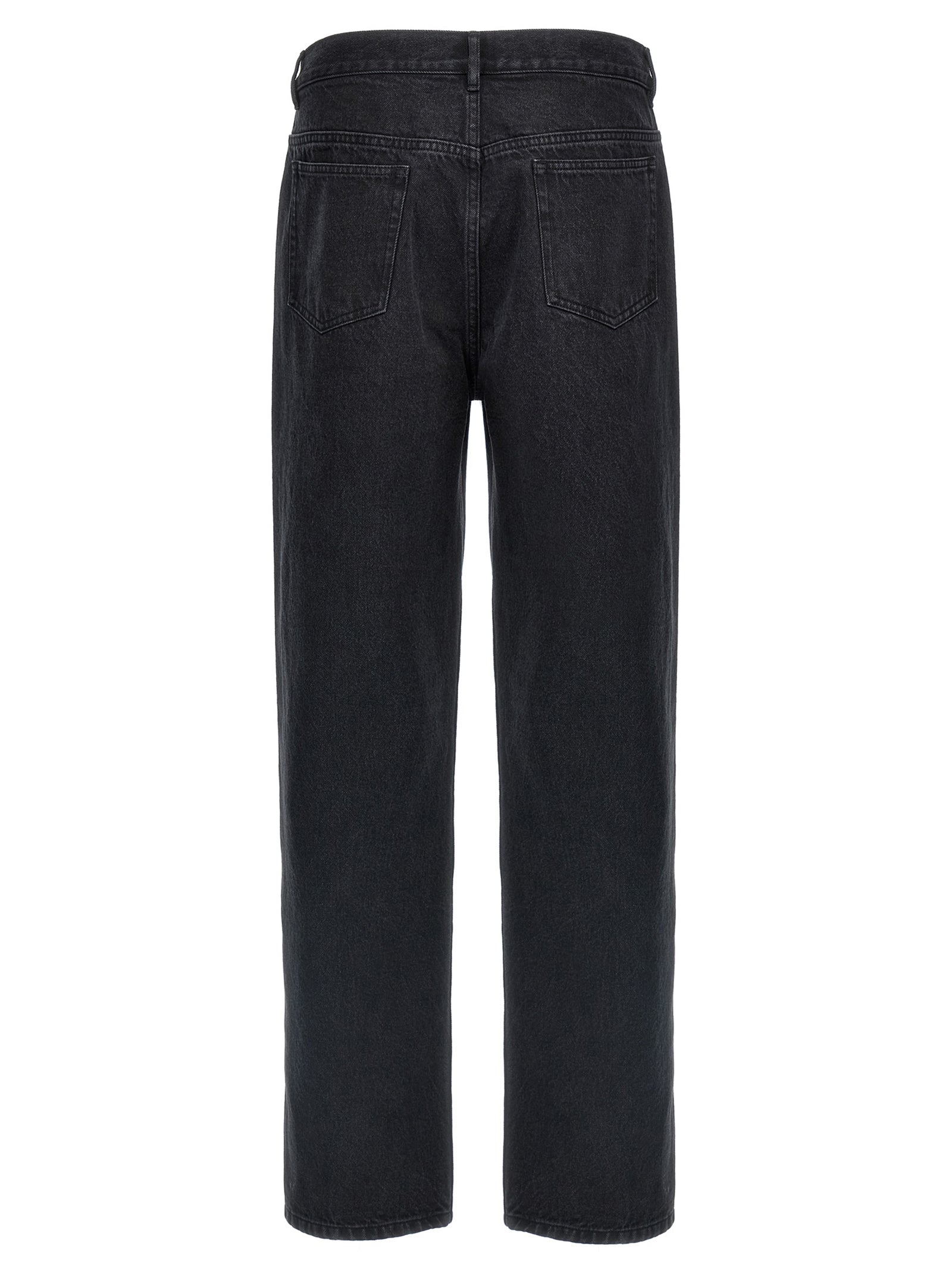 A.P.C. Black Cotton Straight-Leg Men's Jeans